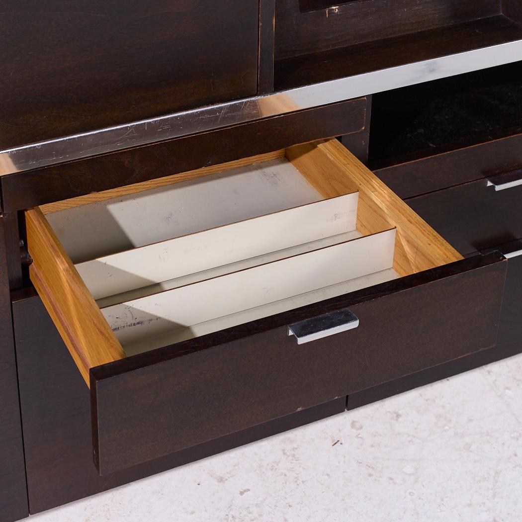 George Nelson für Herman Miller Mid Century-Schreibtisch mit Rückenlehne im Angebot 3