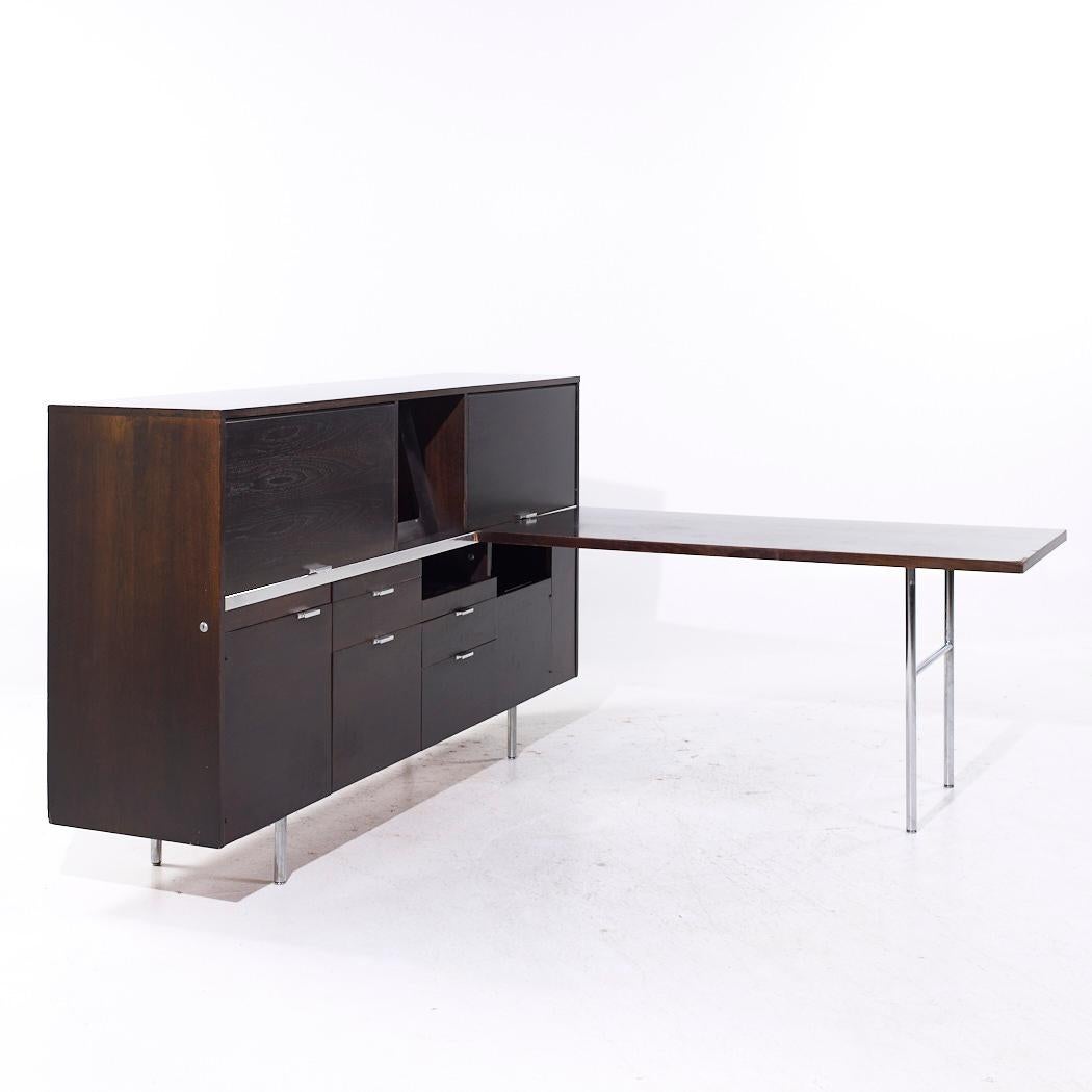 George Nelson für Herman Miller Mid Century-Schreibtisch mit Rückenlehne (Moderne der Mitte des Jahrhunderts) im Angebot