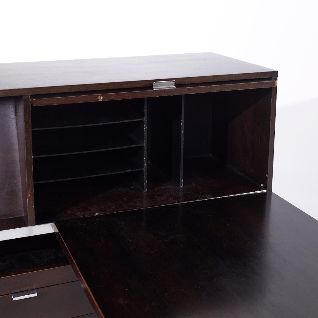George Nelson für Herman Miller Mid Century-Schreibtisch mit Rückenlehne (Ende des 20. Jahrhunderts) im Angebot