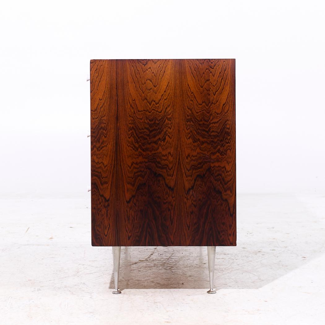 George Nelson per Herman Miller Comò a 6 cassetti in legno di palissandro di metà secolo In condizioni buone in vendita a Countryside, IL