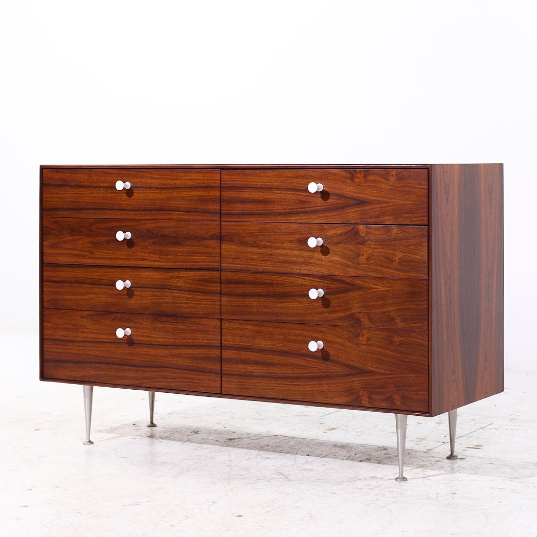 Mid-Century moderno George Nelson per Herman Miller Comò a 8 cassetti in legno di palissandro di metà secolo in vendita