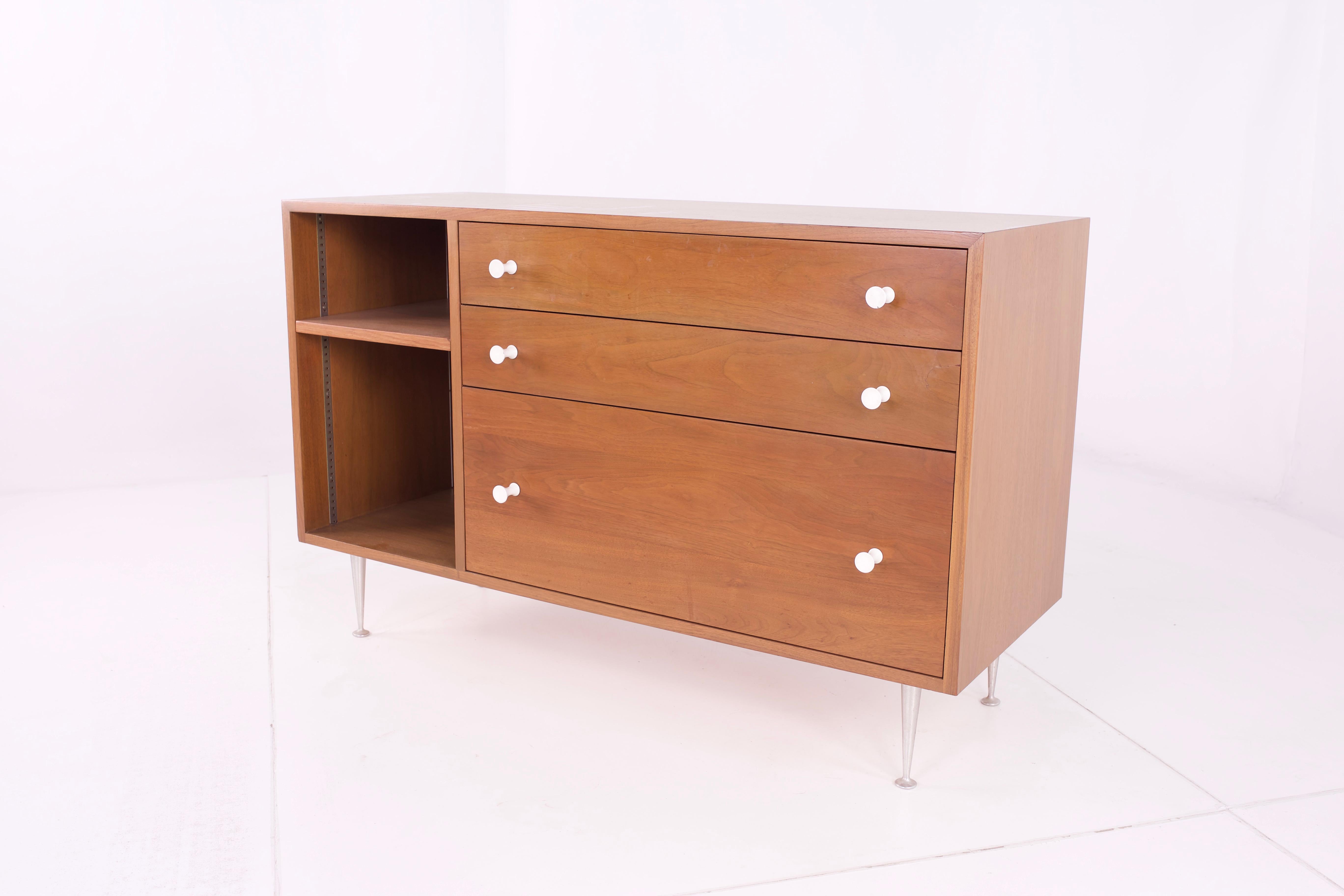 Mid-Century Modern George Nelson for Herman Miller Mid Century Sideboard Credenza Media Cabinet