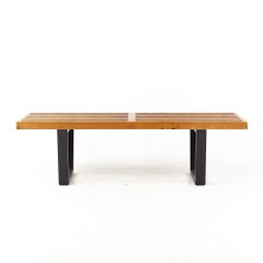 George Nelson für Herman Miller Lattenrostbank aus der Mitte des Jahrhunderts