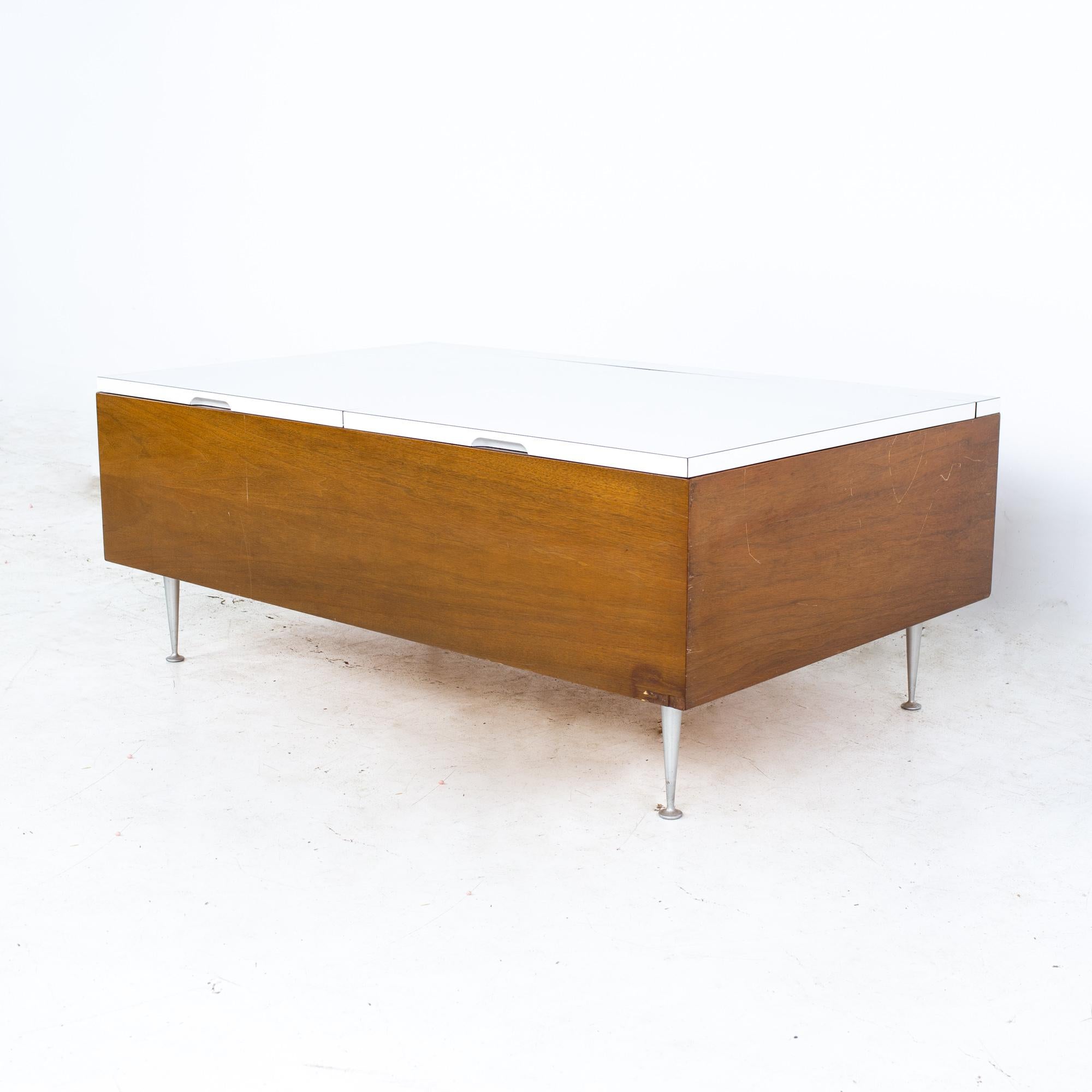 Mid-Century Modern George Nelson for Herman Miller Mid Century Storage Coffee Table