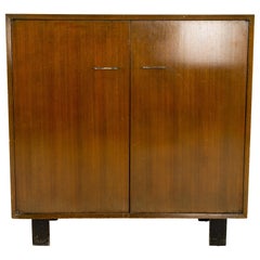 George Nelson for Herman Miller Mid Century Two-Door Media Cabinet