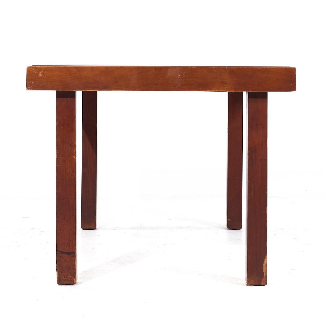Américain George Nelson for Herman Miller Mid Century Walnut Hidden Leaf Dining Table (table de salle à manger en noyer à feuilles cachées) en vente