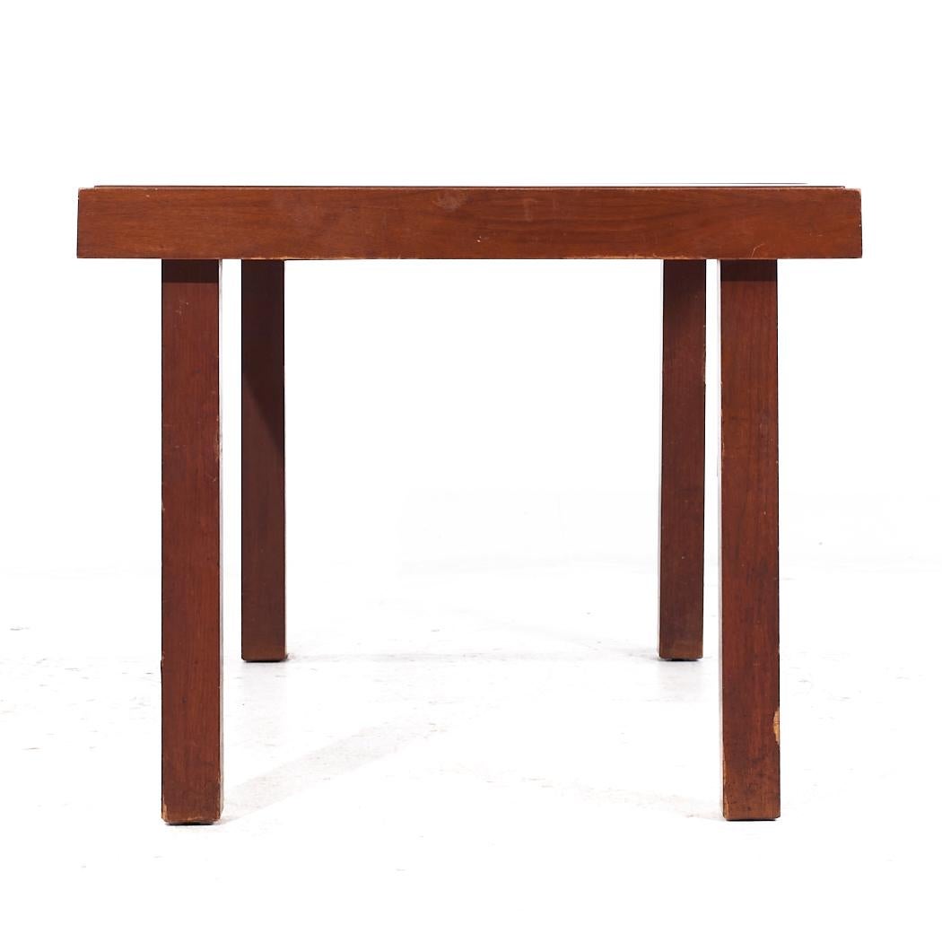 George Nelson for Herman Miller Mid Century Walnut Hidden Leaf Dining Table (table de salle à manger en noyer à feuilles cachées) Bon état - En vente à Countryside, IL
