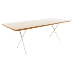 George Nelson for Herman Miller Mid Century X Base Dining Table