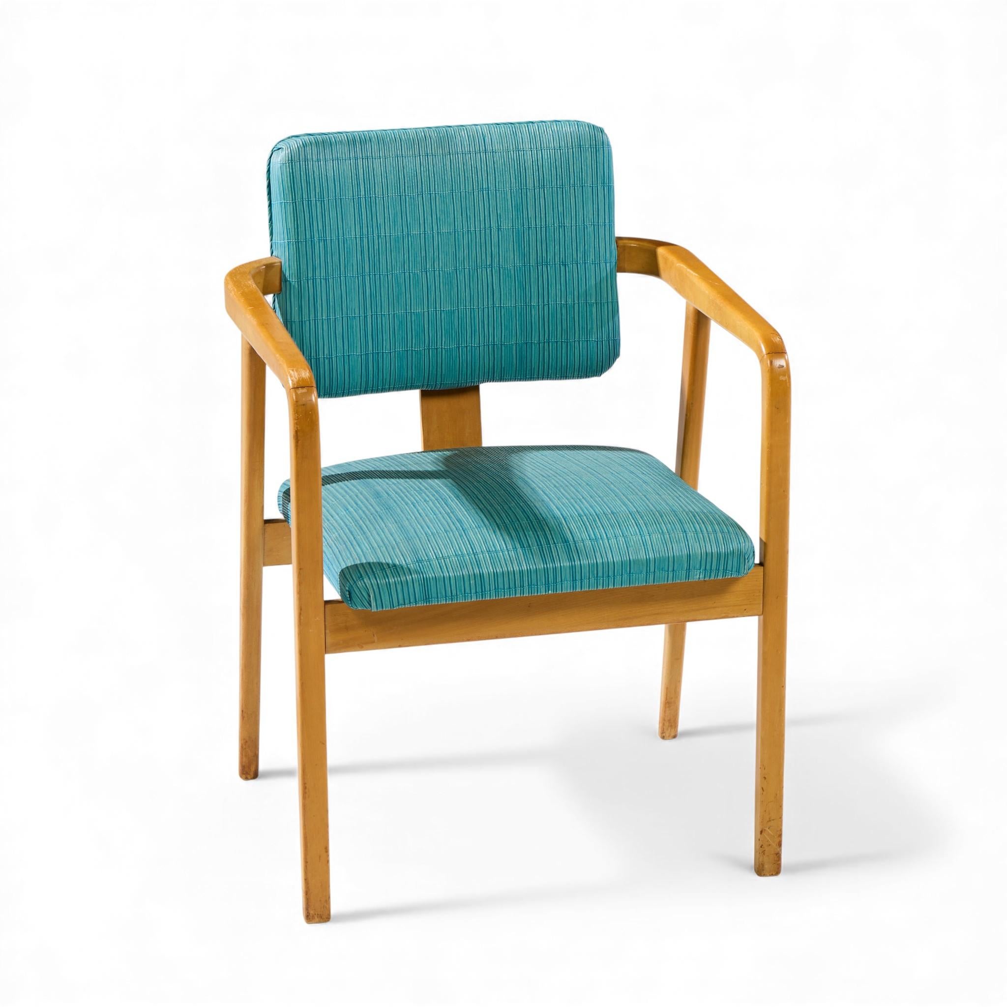 George Nelson for Herman Miller Model 4663 Walnut Dining Chairs - Set of 8 (chaises de salle à manger en noyer) en vente 6