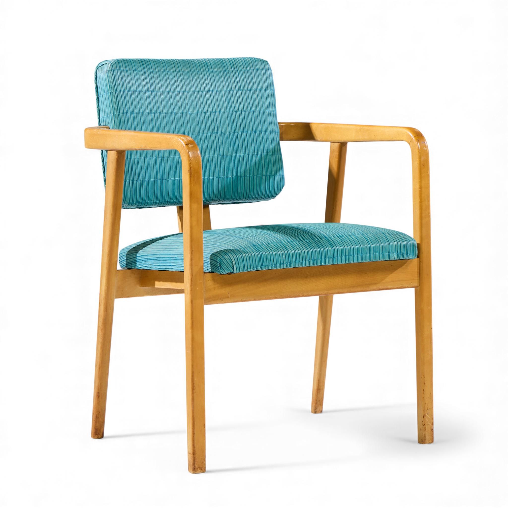 George Nelson for Herman Miller Model 4663 Walnut Dining Chairs - Set of 8 (chaises de salle à manger en noyer) en vente 1