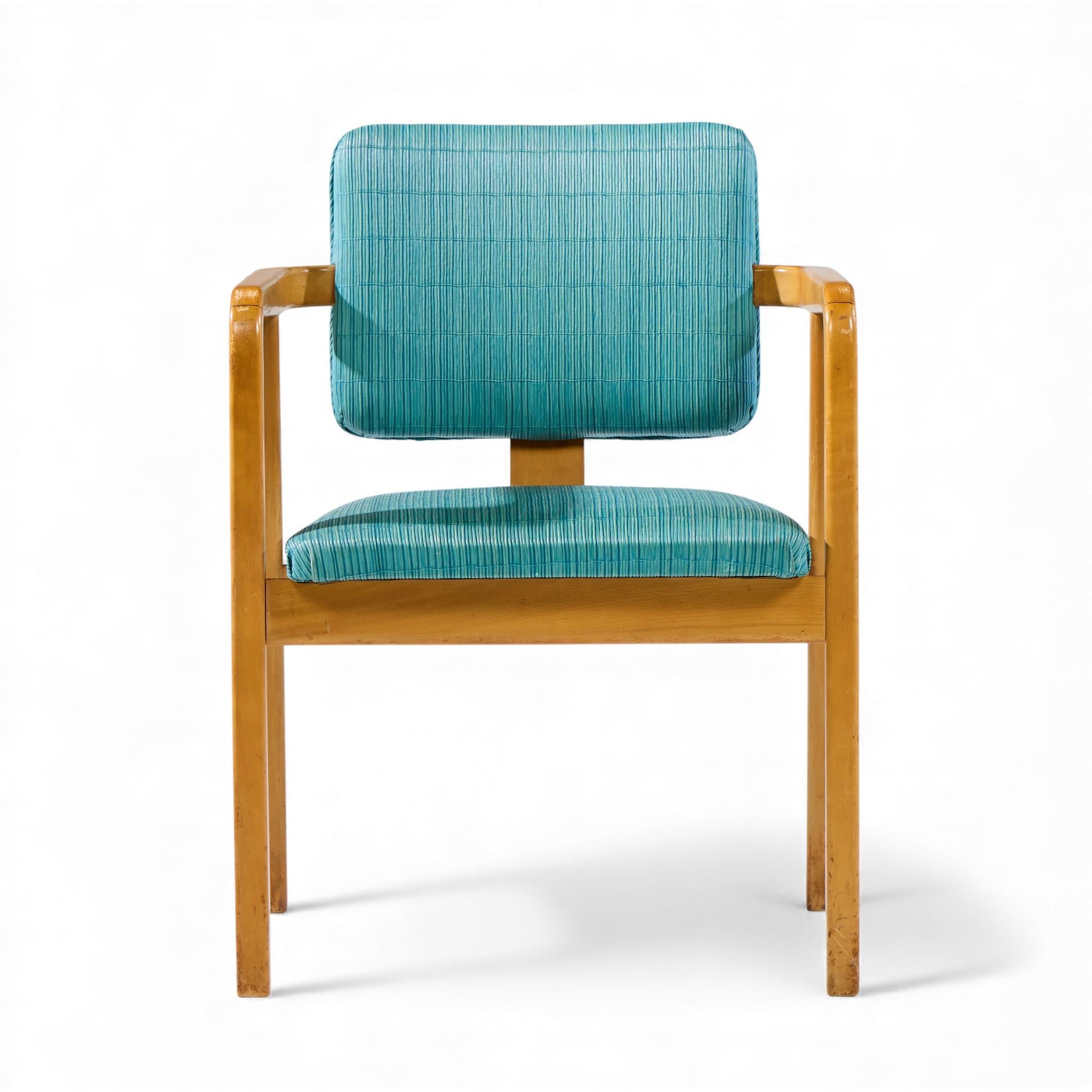 George Nelson for Herman Miller Model 4663 Walnut Dining Chairs - Set of 8 (chaises de salle à manger en noyer) en vente 2