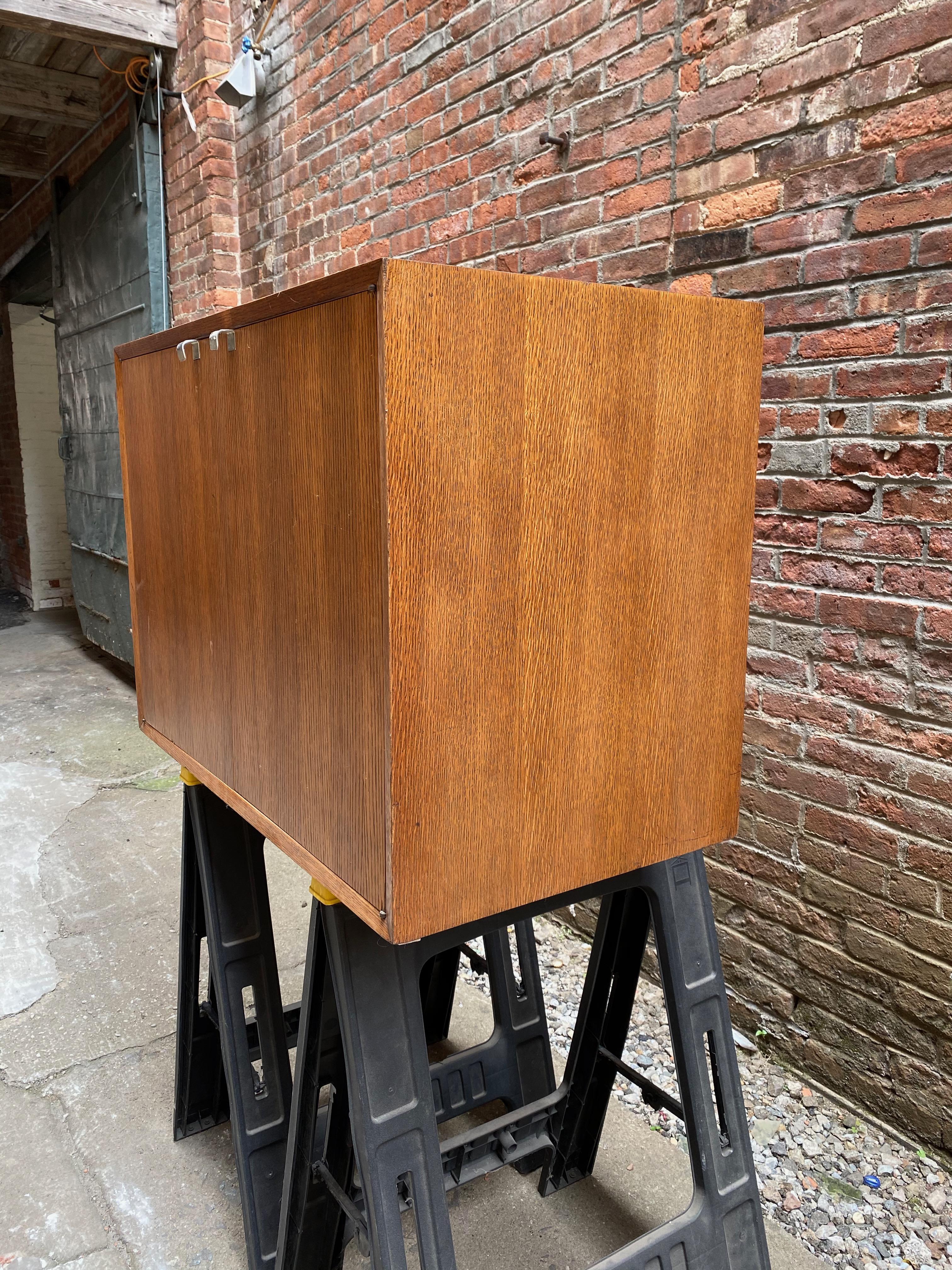 George Nelson for Herman Miller Modular Oak Utility Cabinet In Good Condition In Garnerville, NY