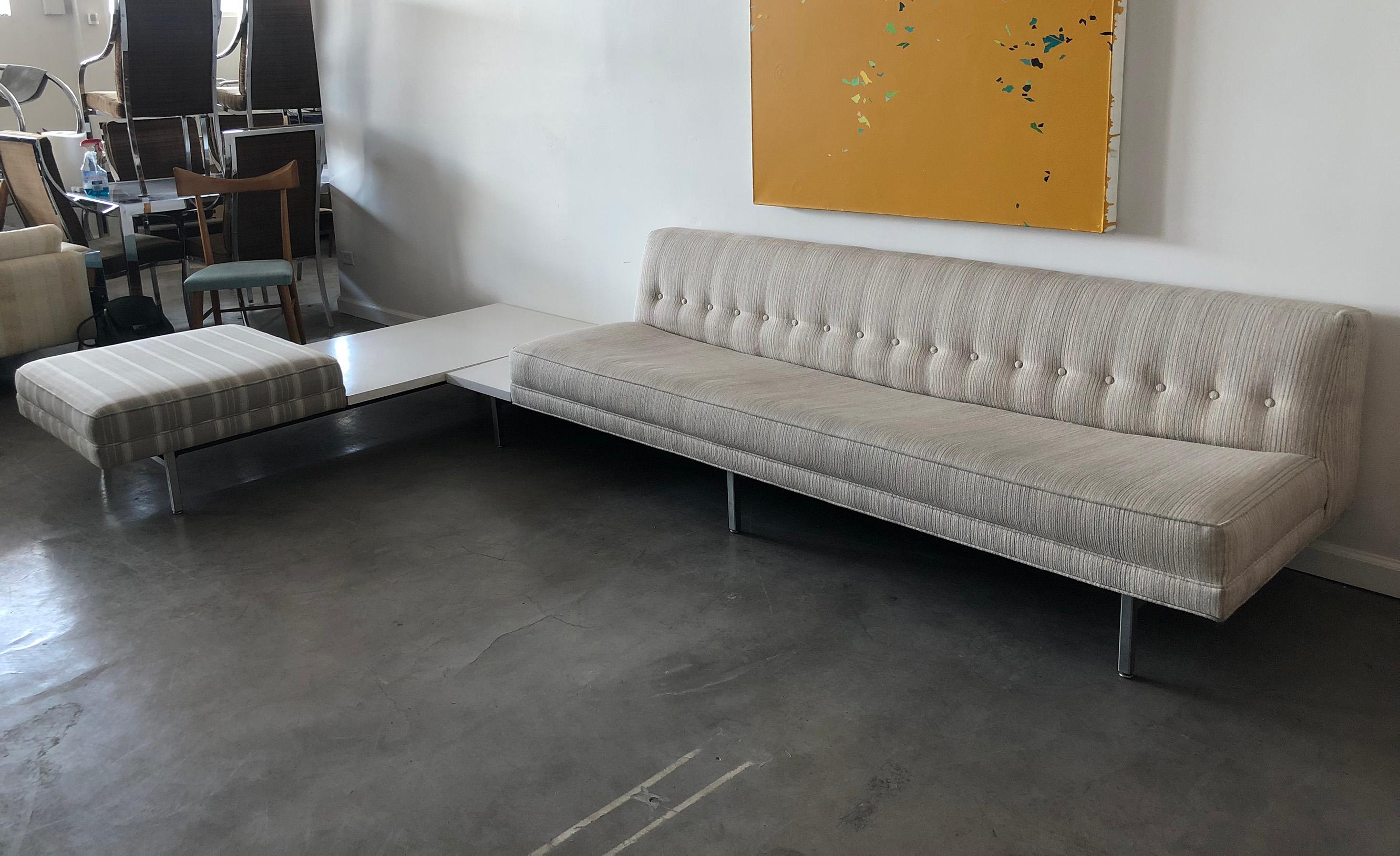 Mid-Century Modern George Nelson for Herman Miller Modular Sectional Sofa