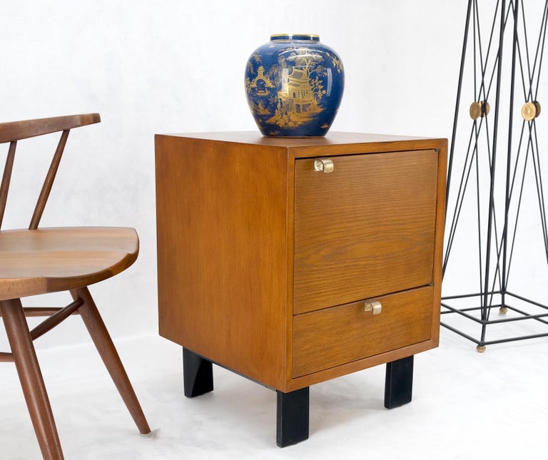 Nelson for Herman Miller One Door One Drawer Night Stand J Pulls