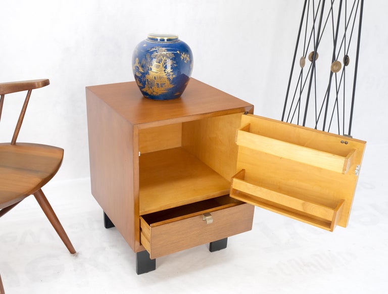 Nelson for Herman Miller One Door One Drawer Night Stand J Pulls