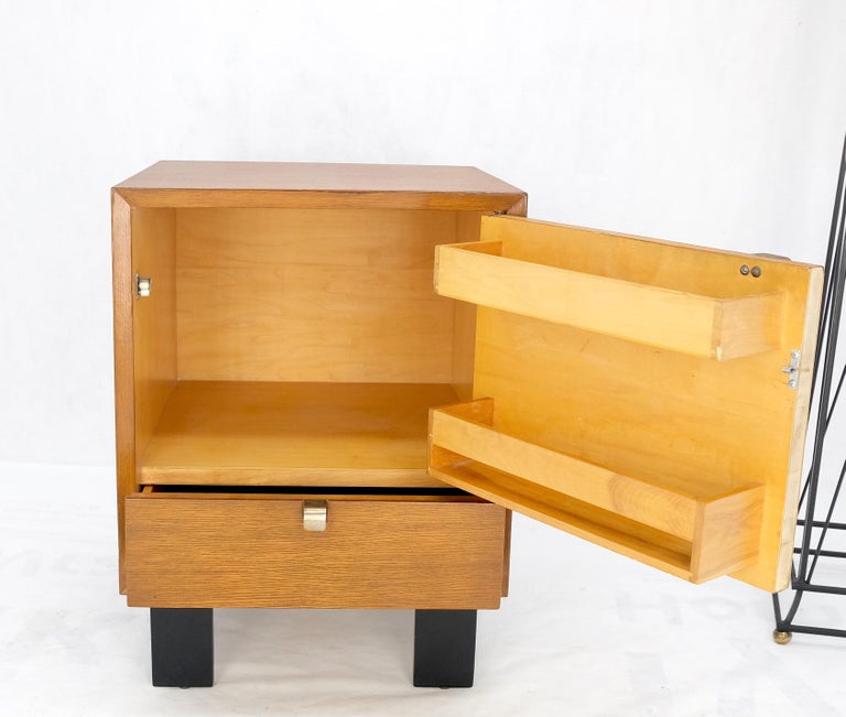 Nelson for Herman Miller One Door One Drawer Night Stand J Pulls