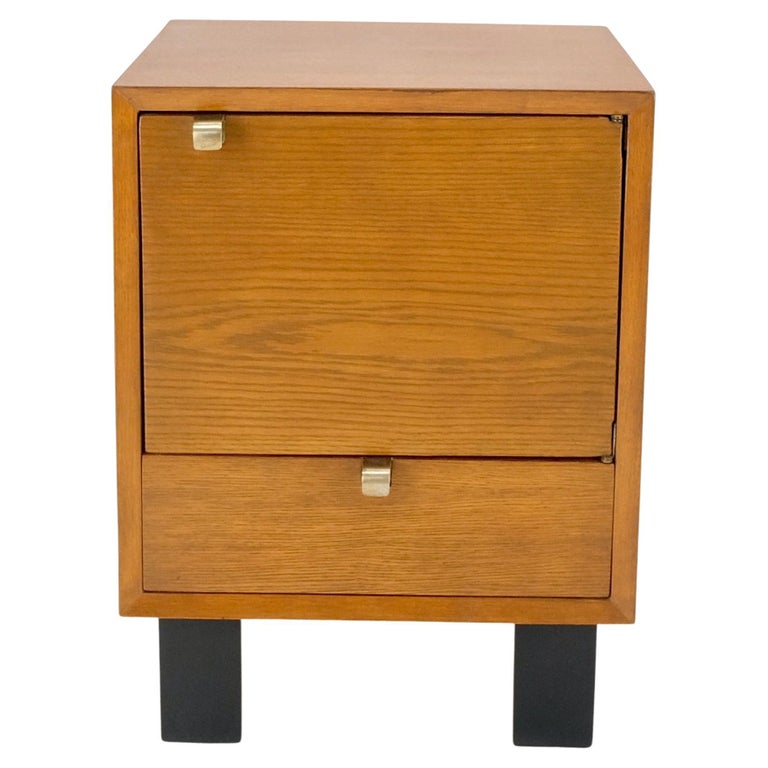 Nelson for Herman Miller One Door One Drawer Night Stand J Pulls