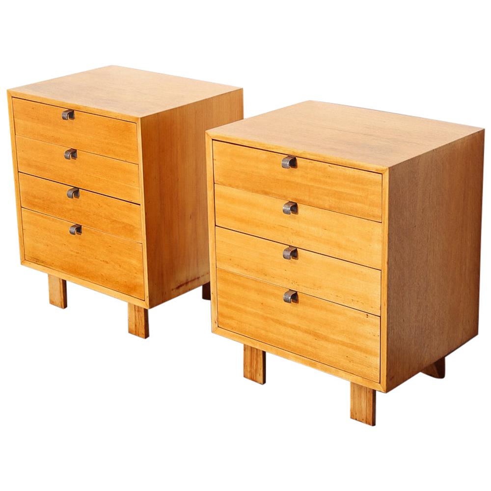 George Nelson for Herman Miller Pair of Chests or Nightstands