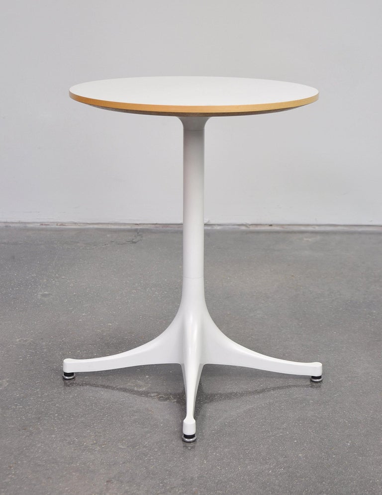 Nelson for Herman Miller Pedestal Side Table For Sale at 1stdibs