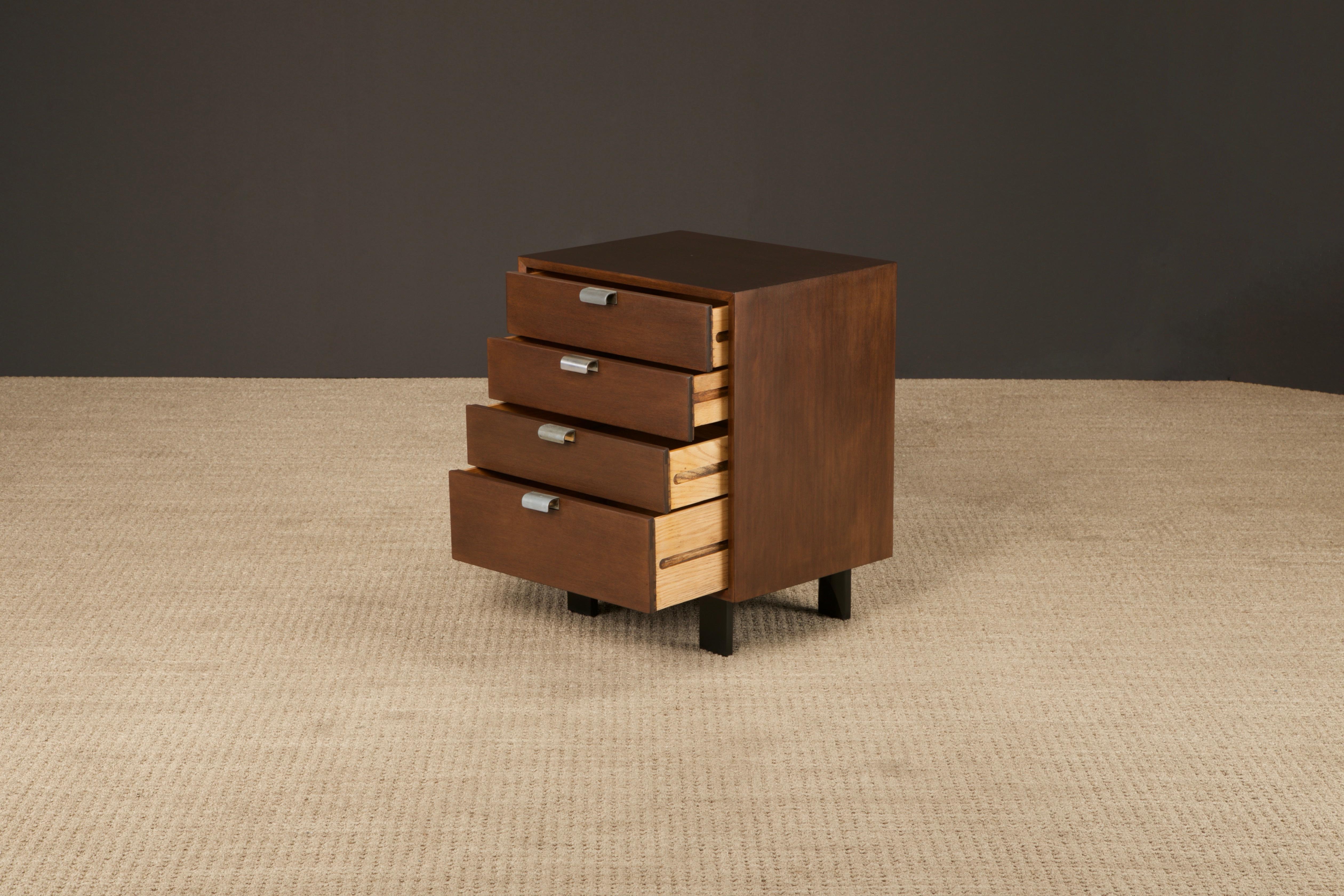 George Nelson for Herman Miller 'Primavera' Nightstands, c. 1955, Signed For Sale 7