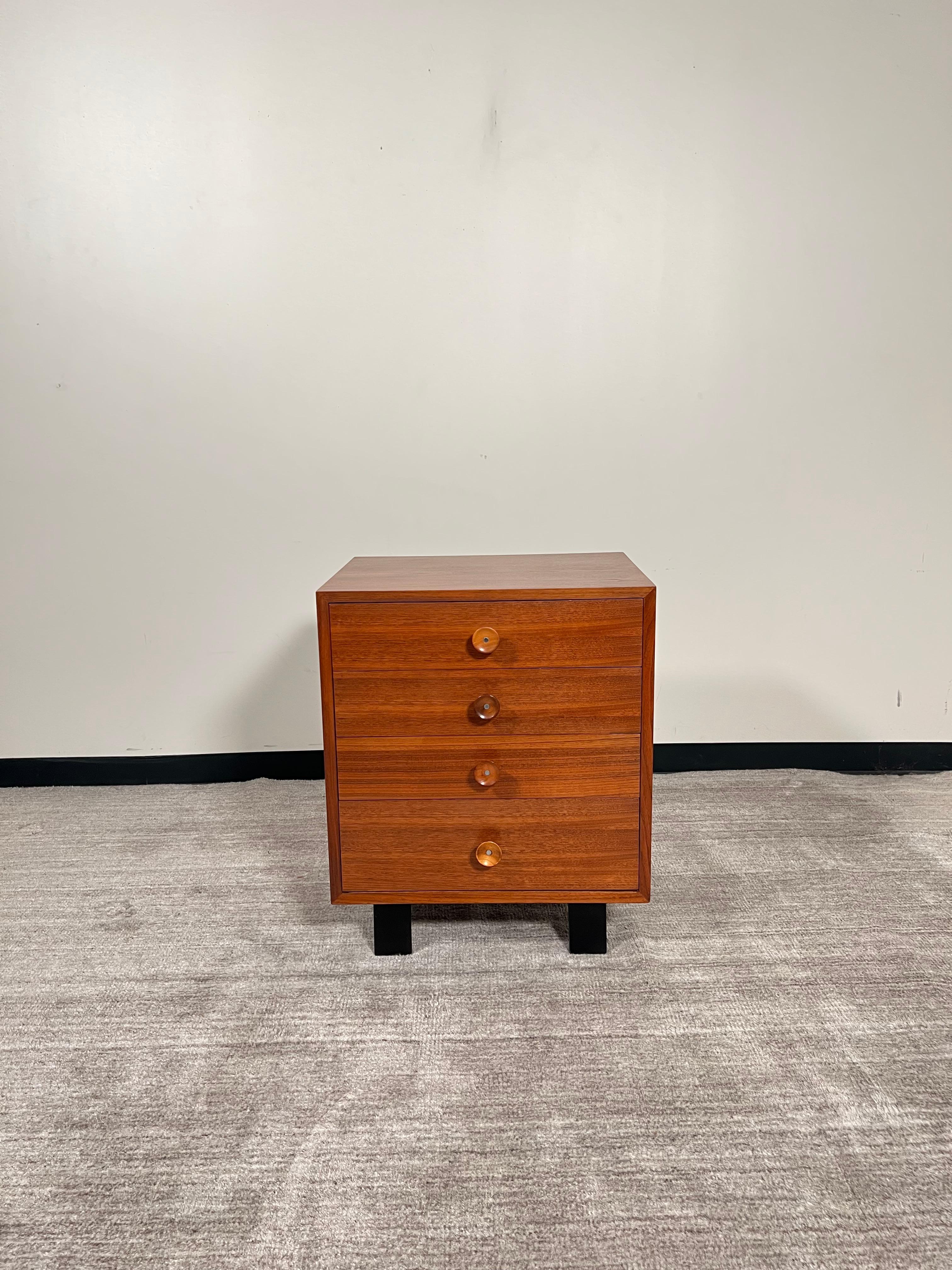 Mid-20th Century George Nelson for Herman Miller 'Primavera' Nightstands, c. 1955, Signed