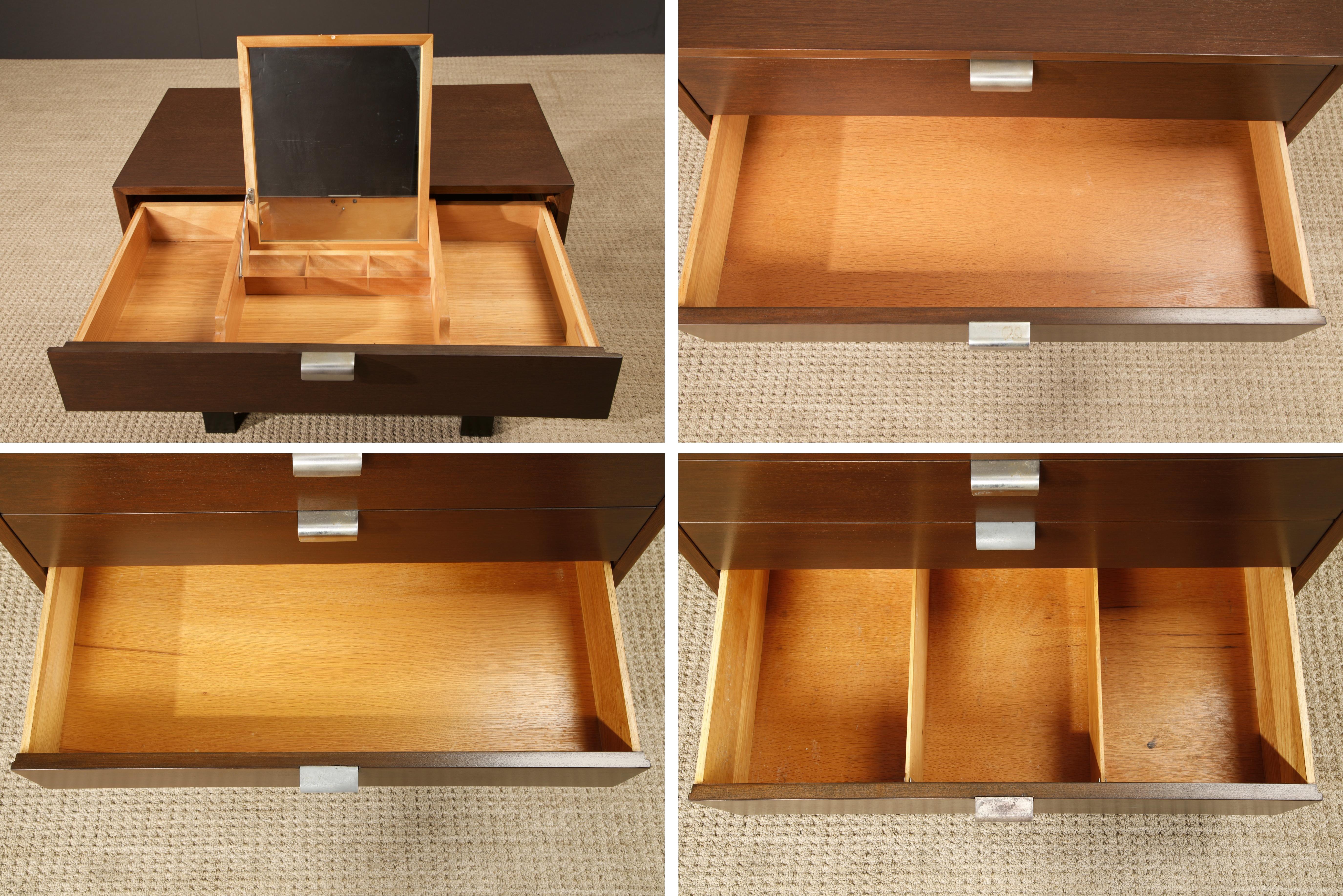 George Nelson for Herman Miller 'Primavera' Nightstands, c. 1955, Signed For Sale 2