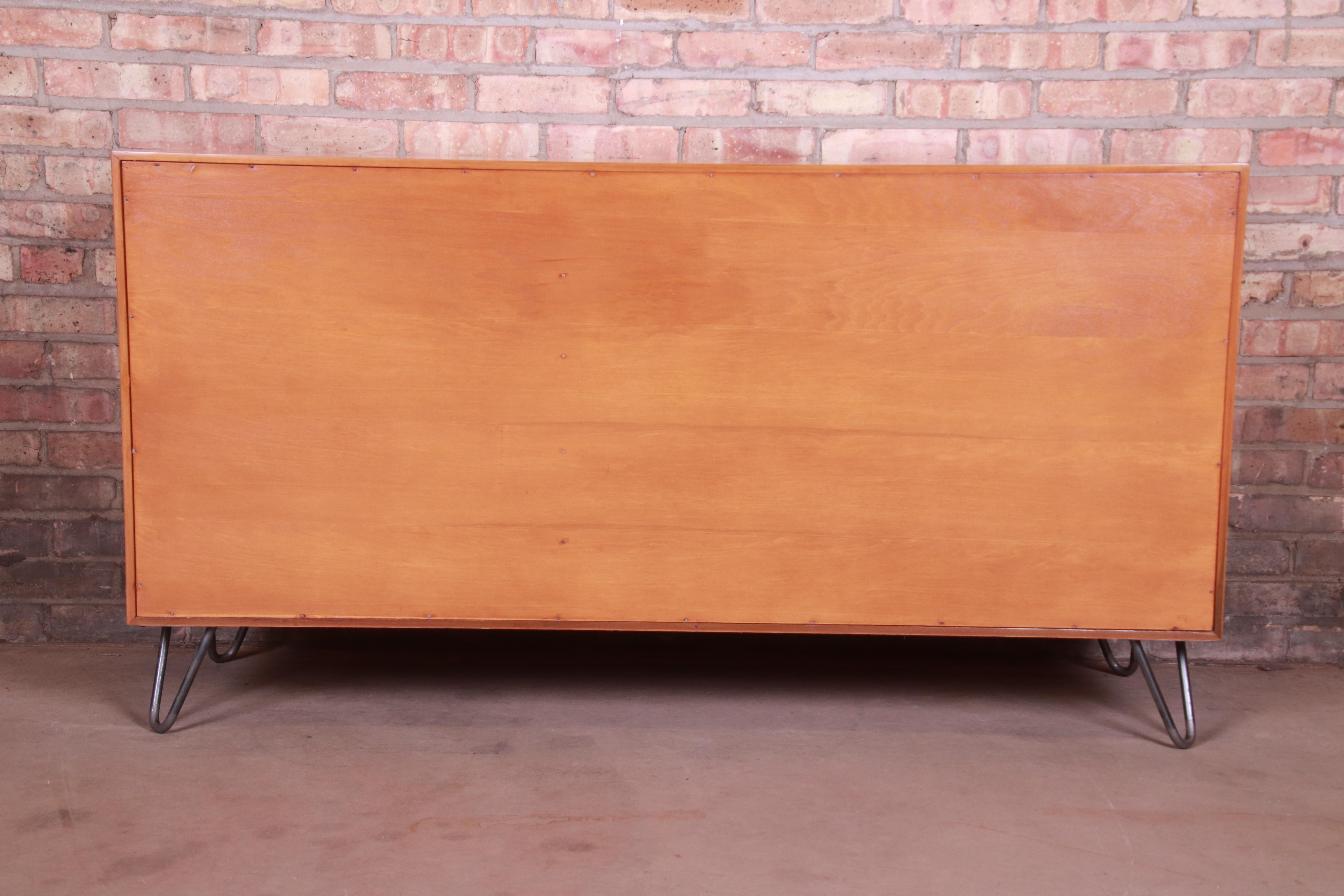 George Nelson for Herman Miller Primavera Wood Credenza or Bookcase, Refinished 2