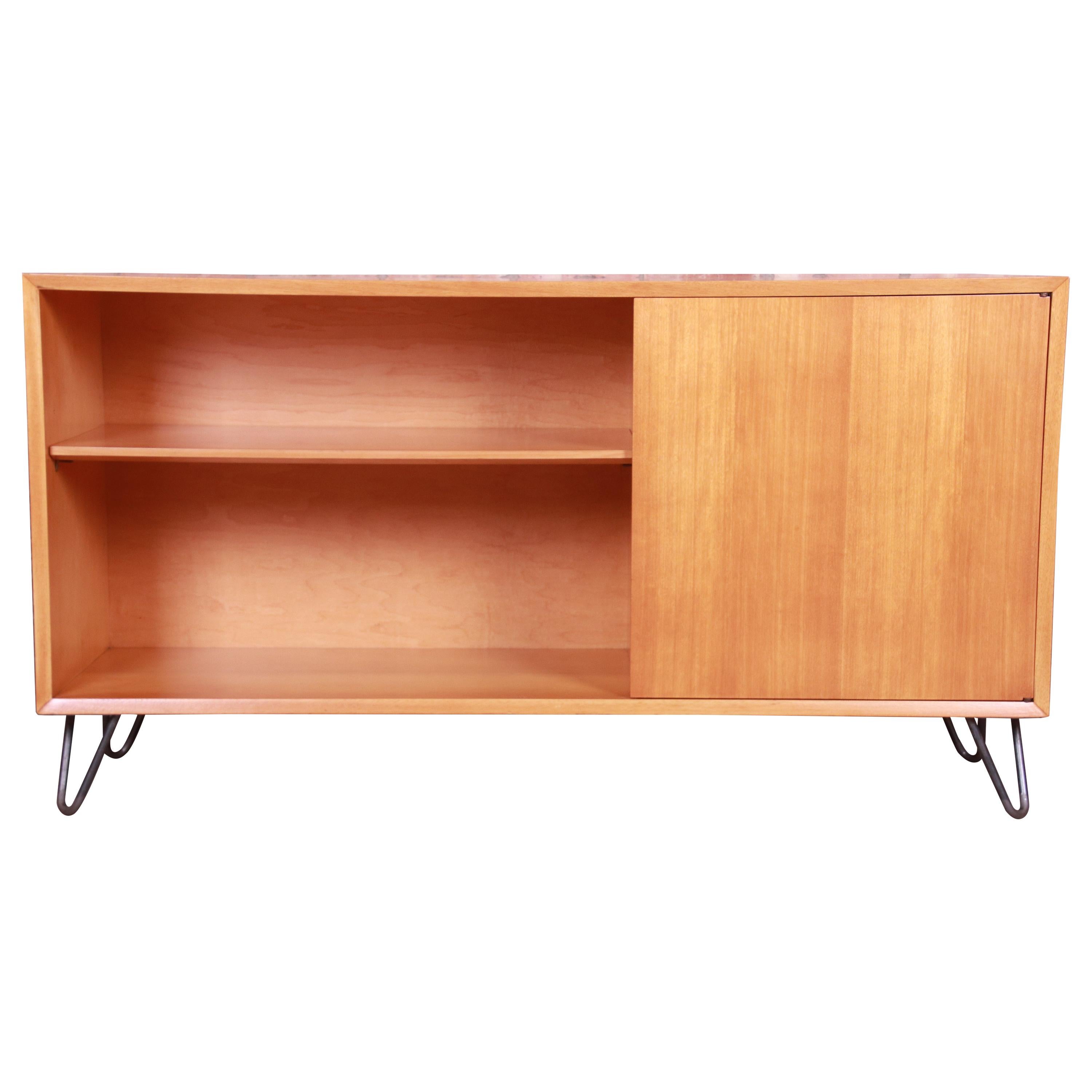 George Nelson for Herman Miller Primavera Wood Credenza or Bookcase, Refinished
