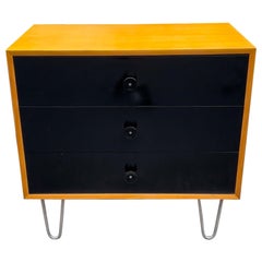 George Nelson for Herman Miller Rare Three Drawer Bachelor's Chest