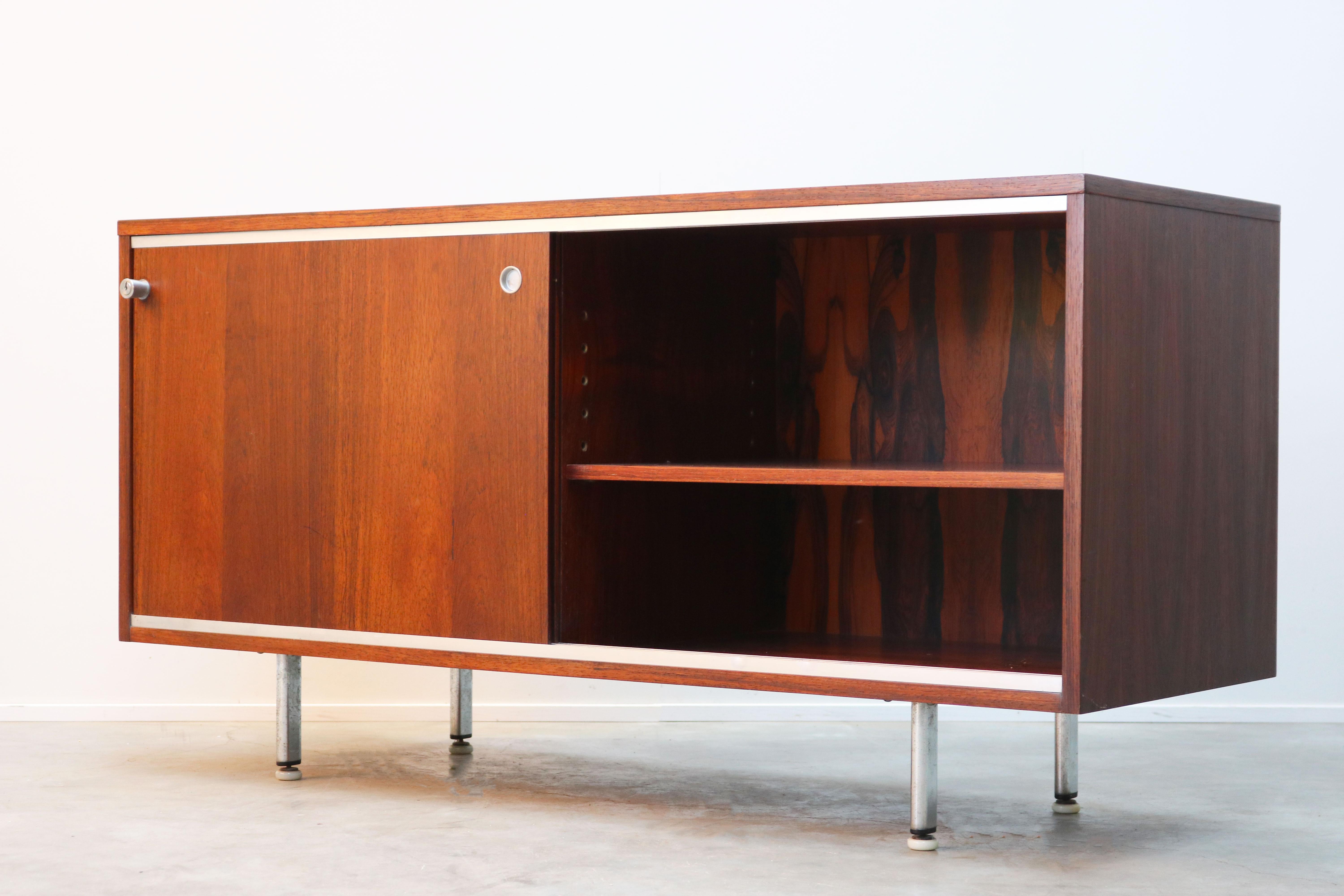 Mid-Century Modern George Nelson for Herman Miller Rosewood Executive Office Group Sideboard, 1960