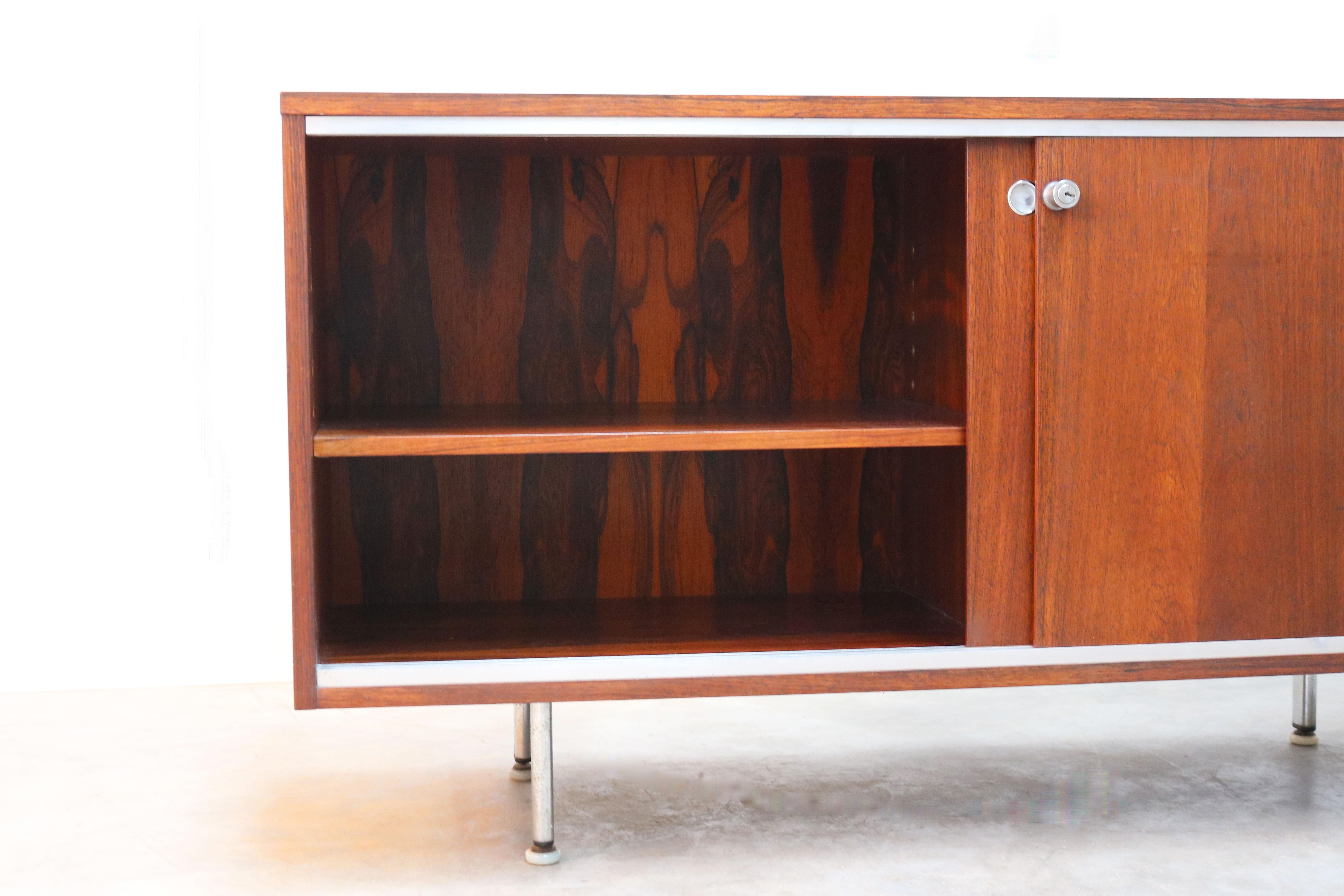 George Nelson for Herman Miller Rosewood Executive Office Group Sideboard, 1960 1