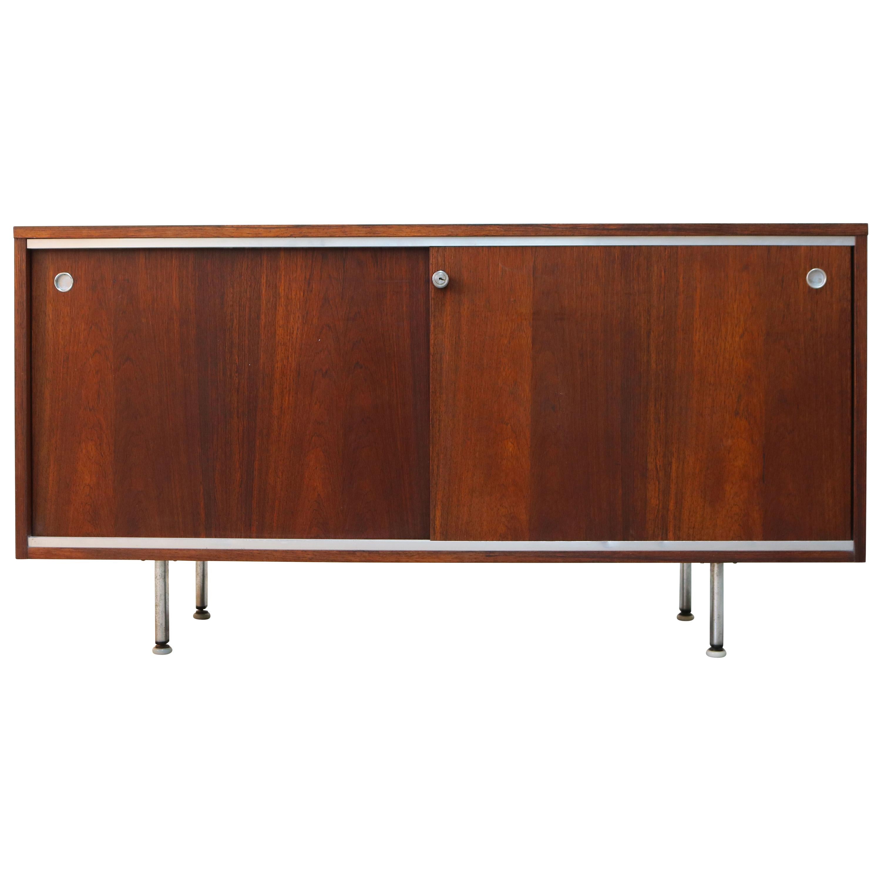 George Nelson for Herman Miller Rosewood Executive Office Group Sideboard, 1960