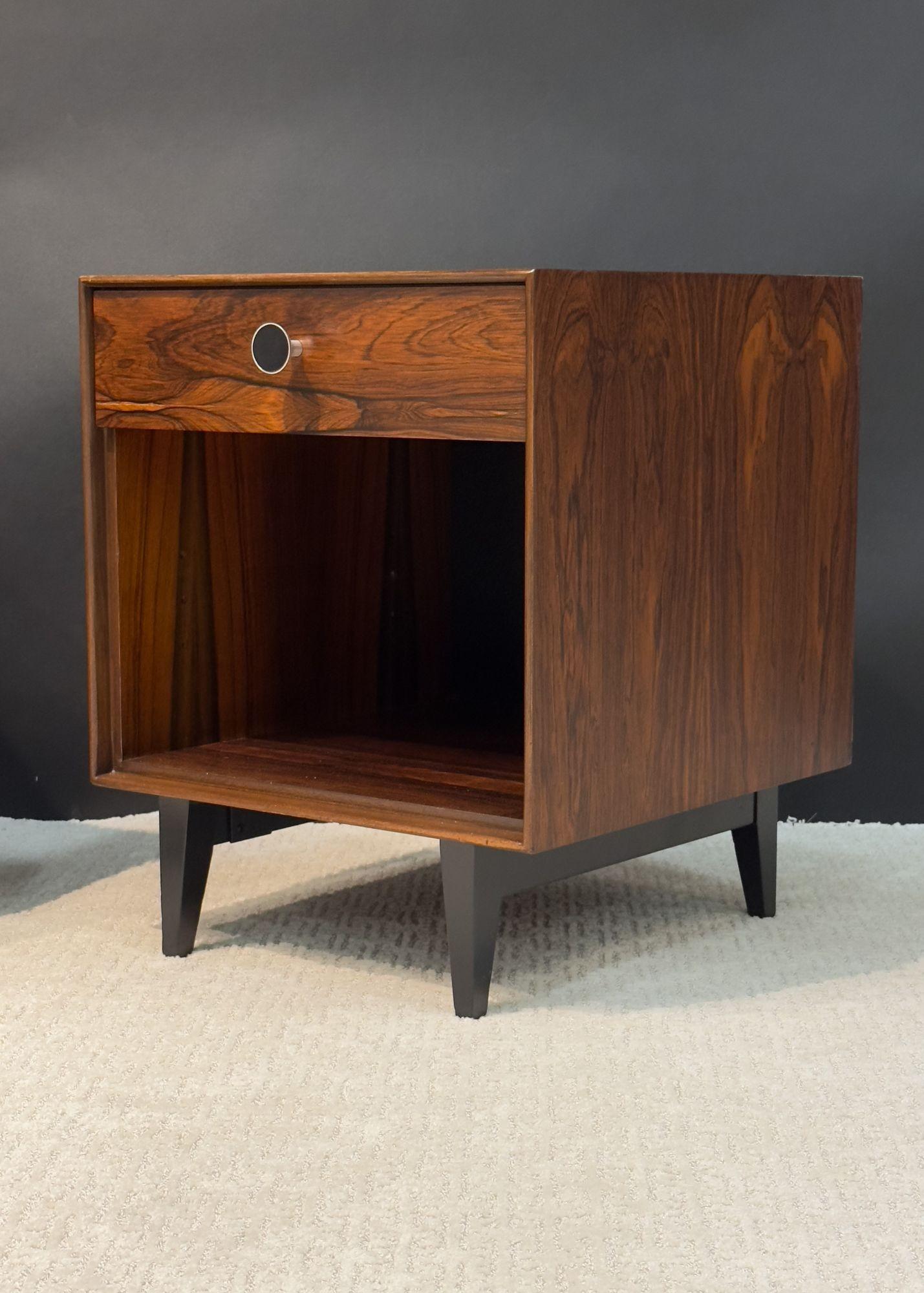George Nelson for Herman Miller Rosewood Nightstands, 1960 For Sale 1