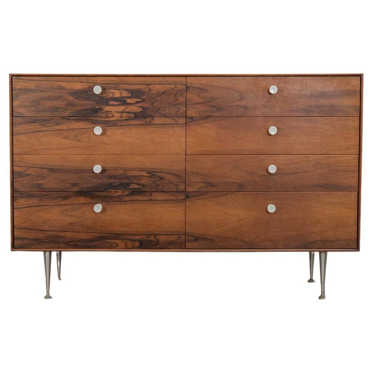 George Nelson for Herman Miller Rosewood Thin Edge Group Dresser
