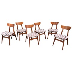 George Nelson for Herman Miller Set of 6 Dining Chairs