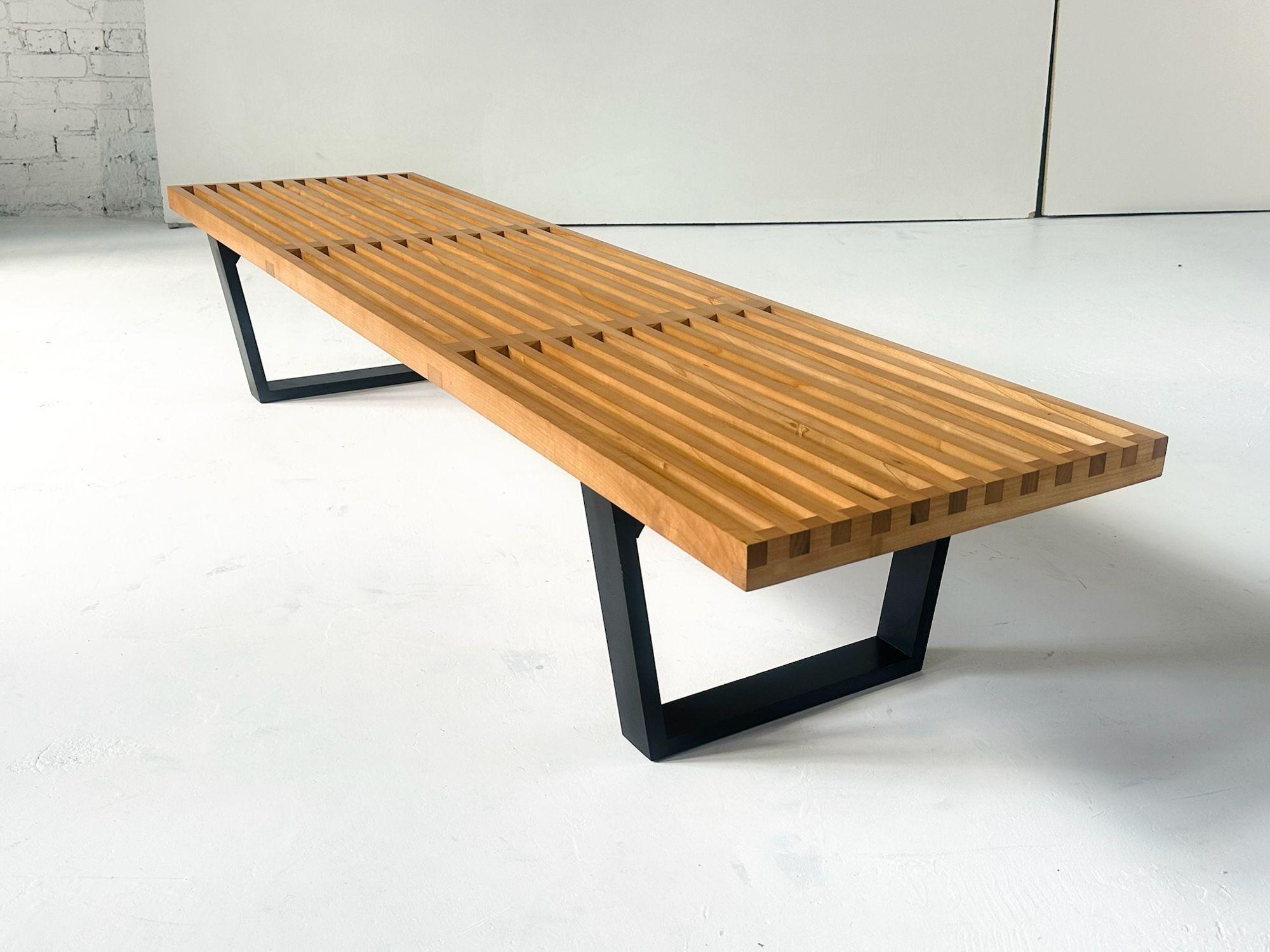 George Nelson für Herman Miller Lamellenbank, 1980 (amerikanisch) im Angebot