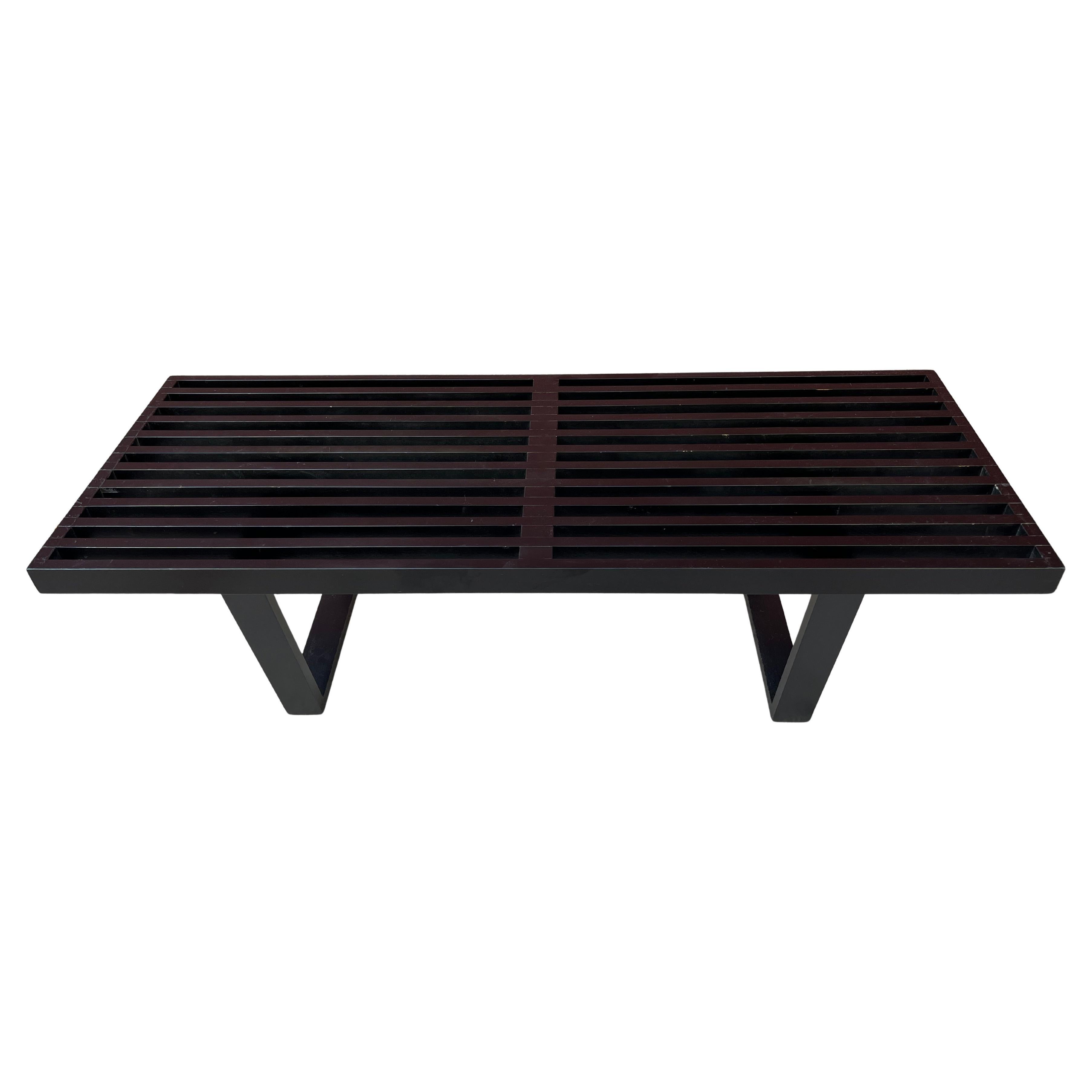 George Nelson for Herman Miller Slatted Bench In Good Condition In BROOKLYN, NY