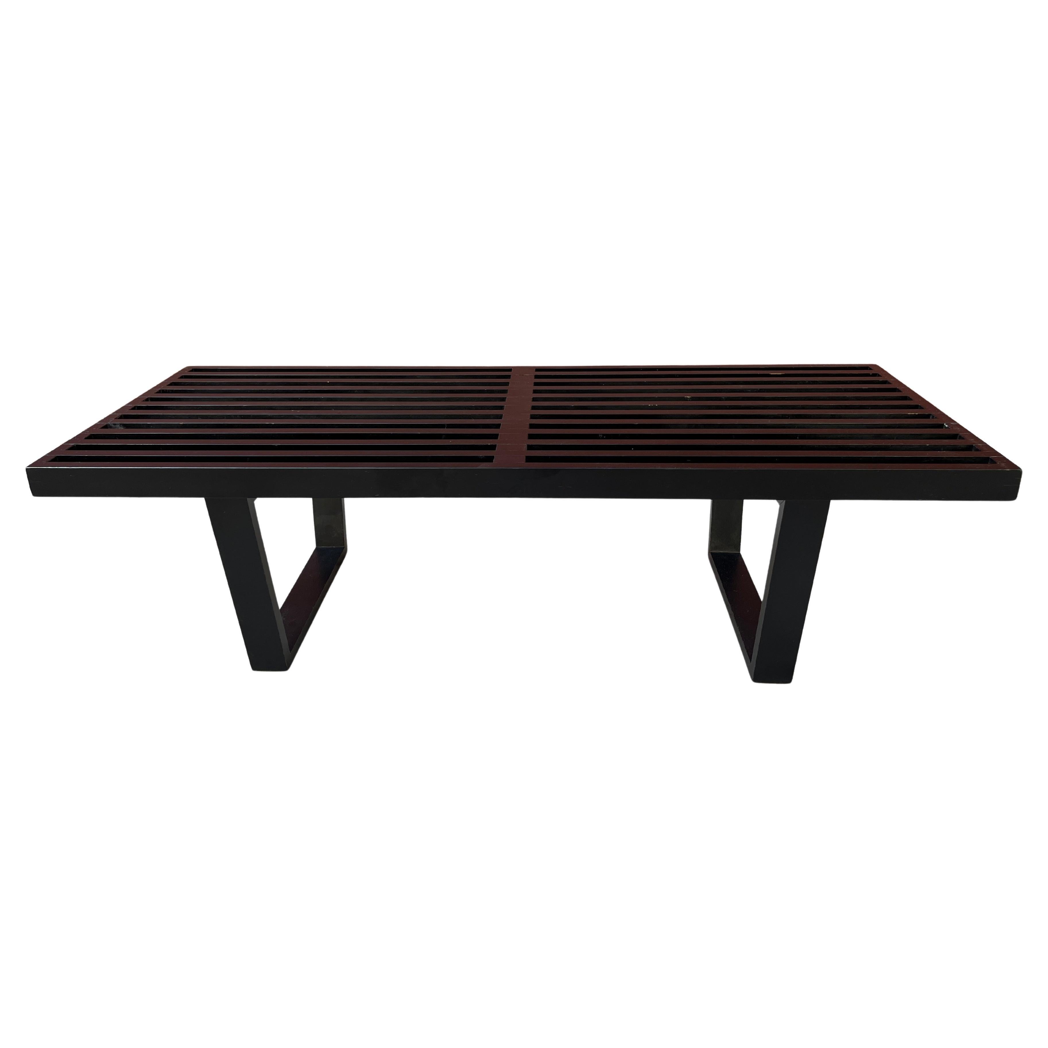 20th Century George Nelson for Herman Miller Slatted Bench
