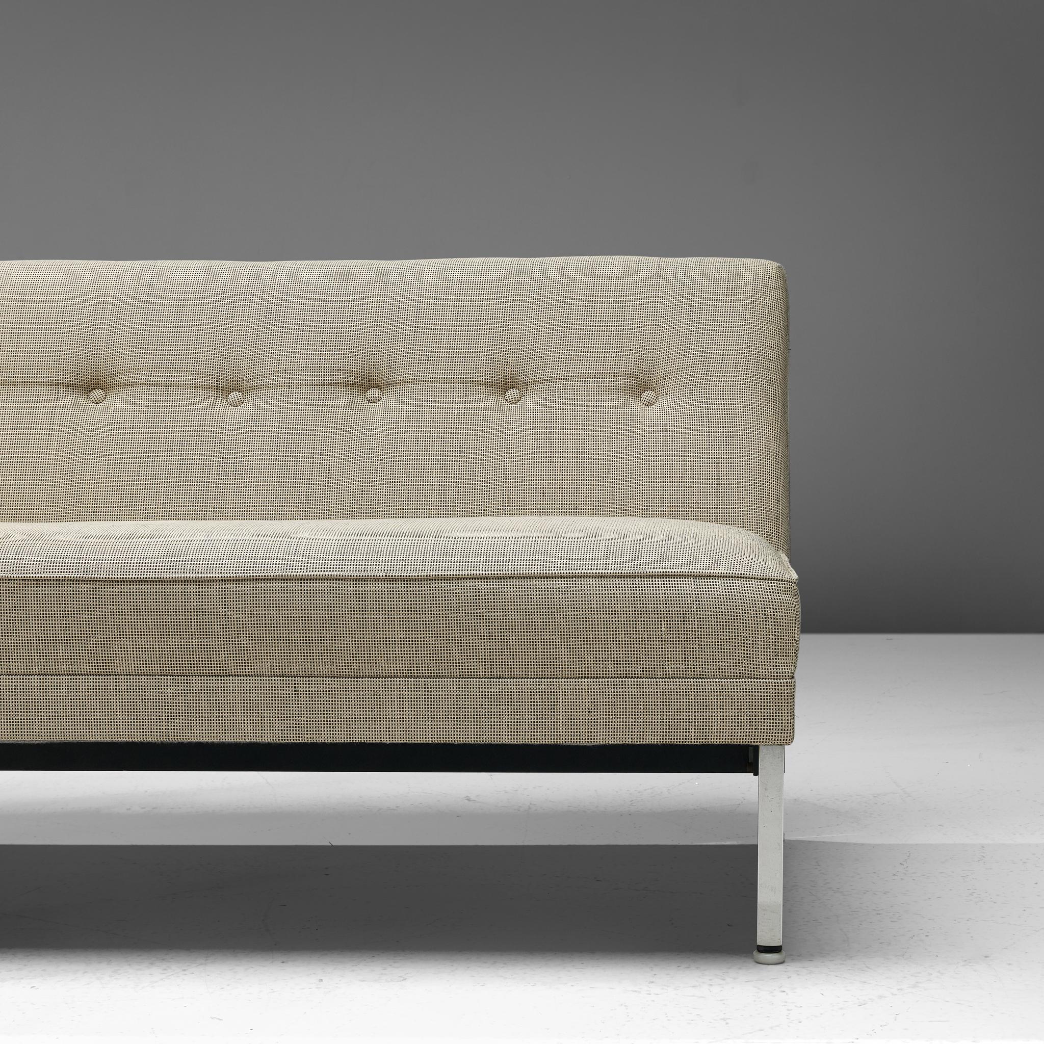 Américain A George Miller Canapé en tissu Off-White