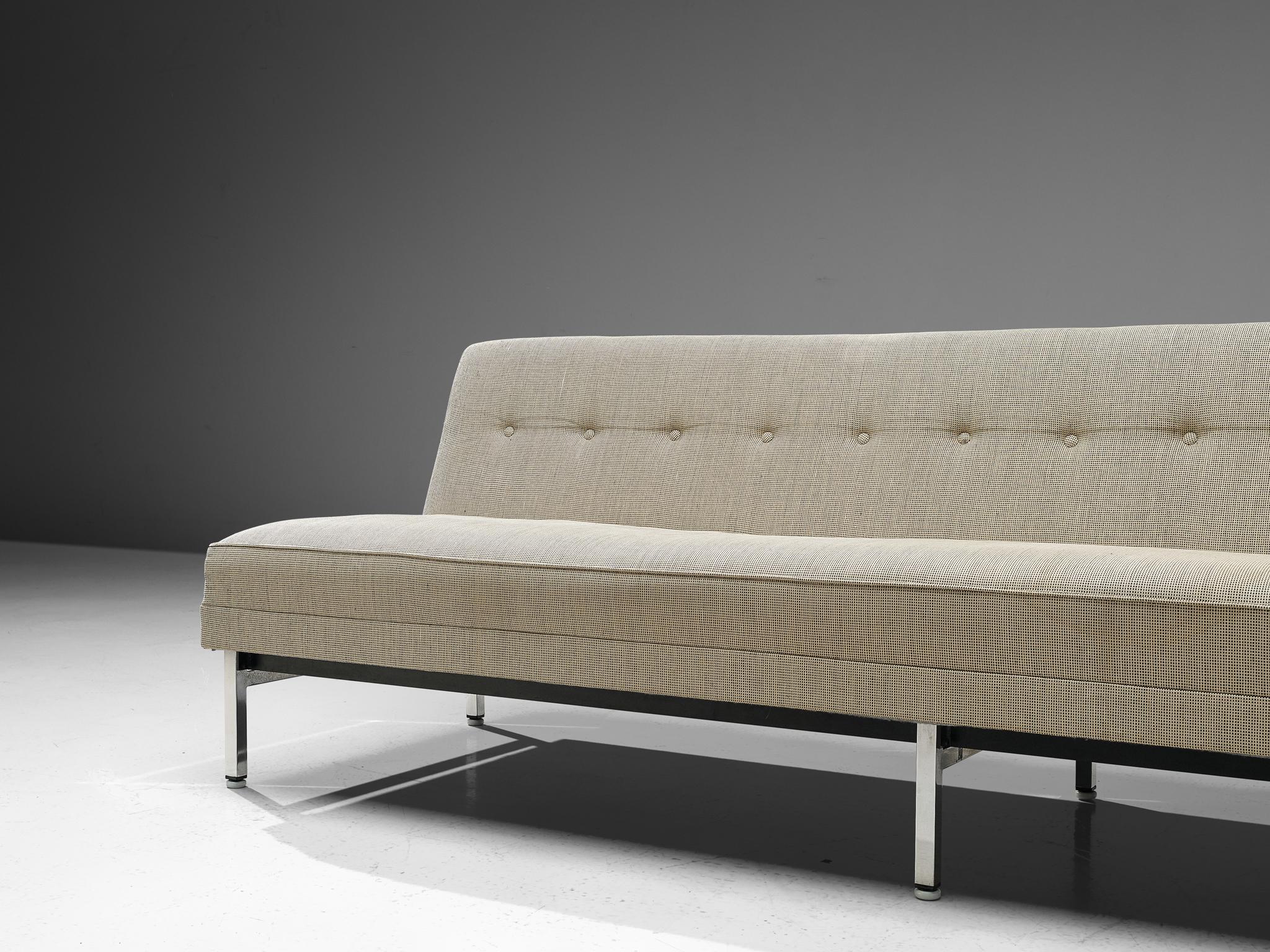 Mid-20th Century George Nelson for Herman Miller Sofa in Off-White Upholstery  For Sale