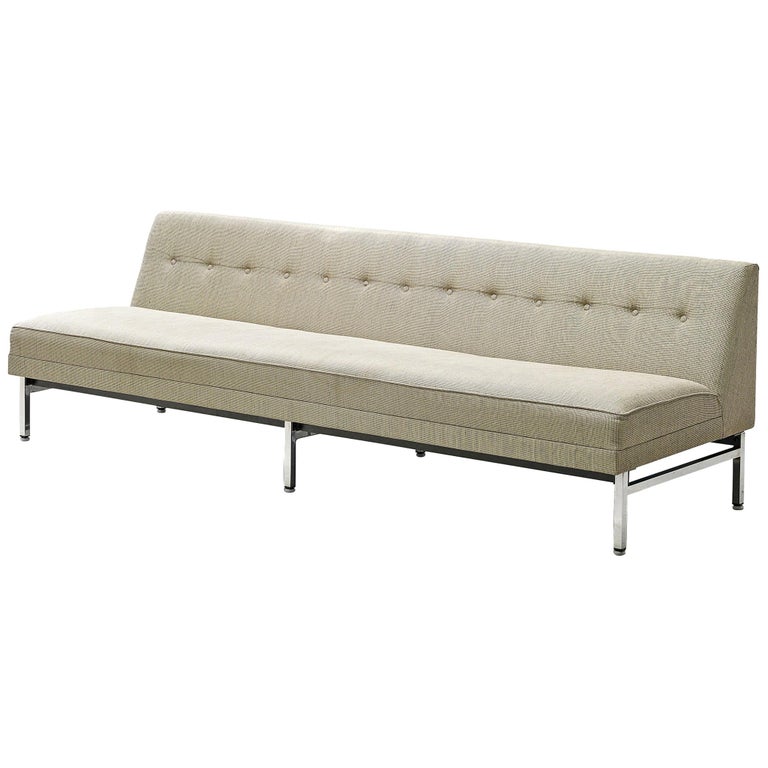 George Nelson for Herman Miller Sofa in Off-White Fabric For Sale