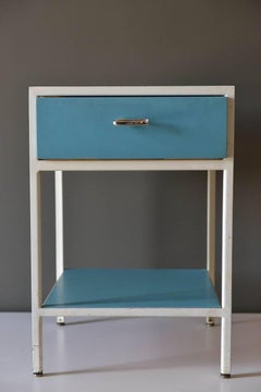 George Nelson for Herman Miller Steel Frame Nightstand, circa 1960