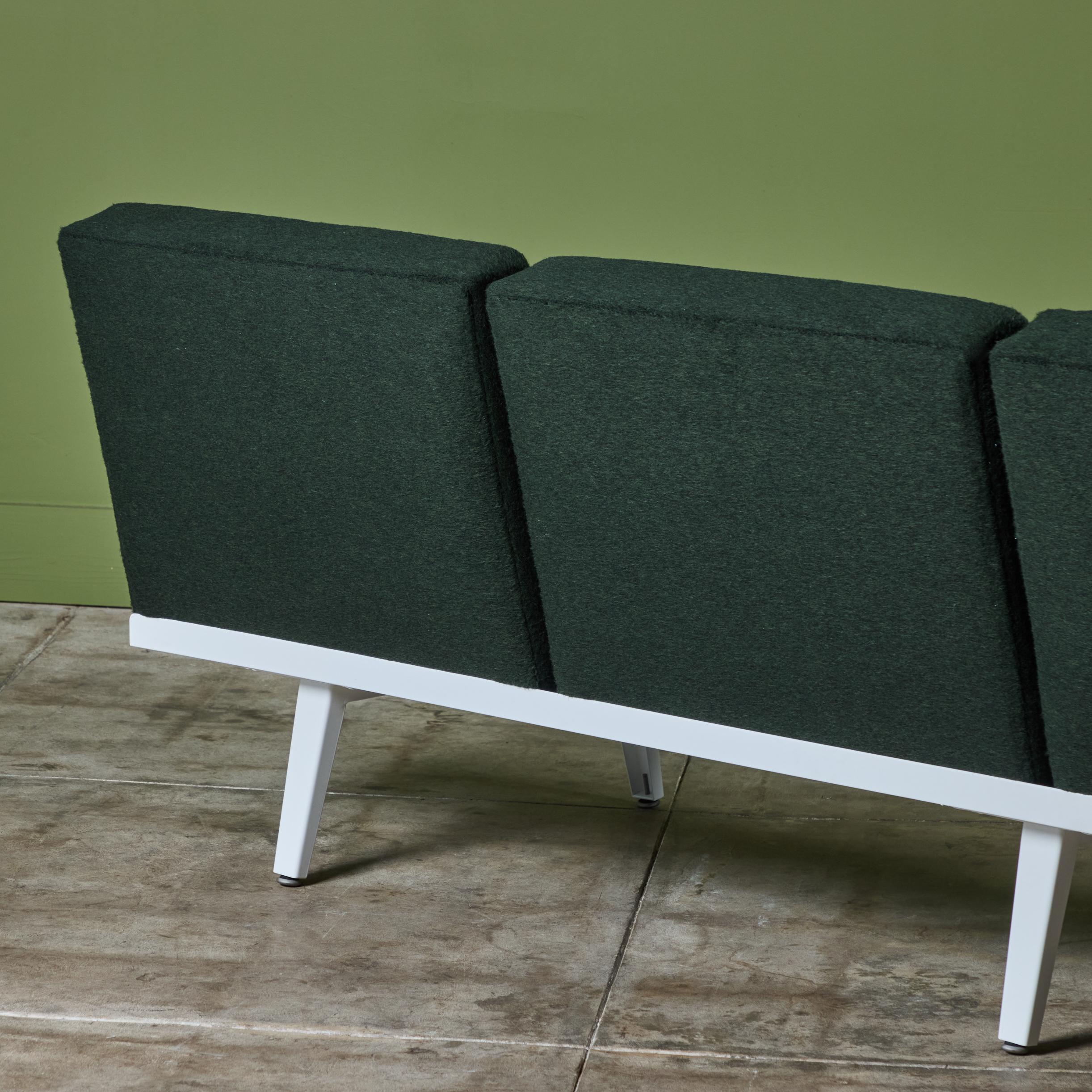 George Nelson para Herman Miller Sofá con estructura de acero en venta 9