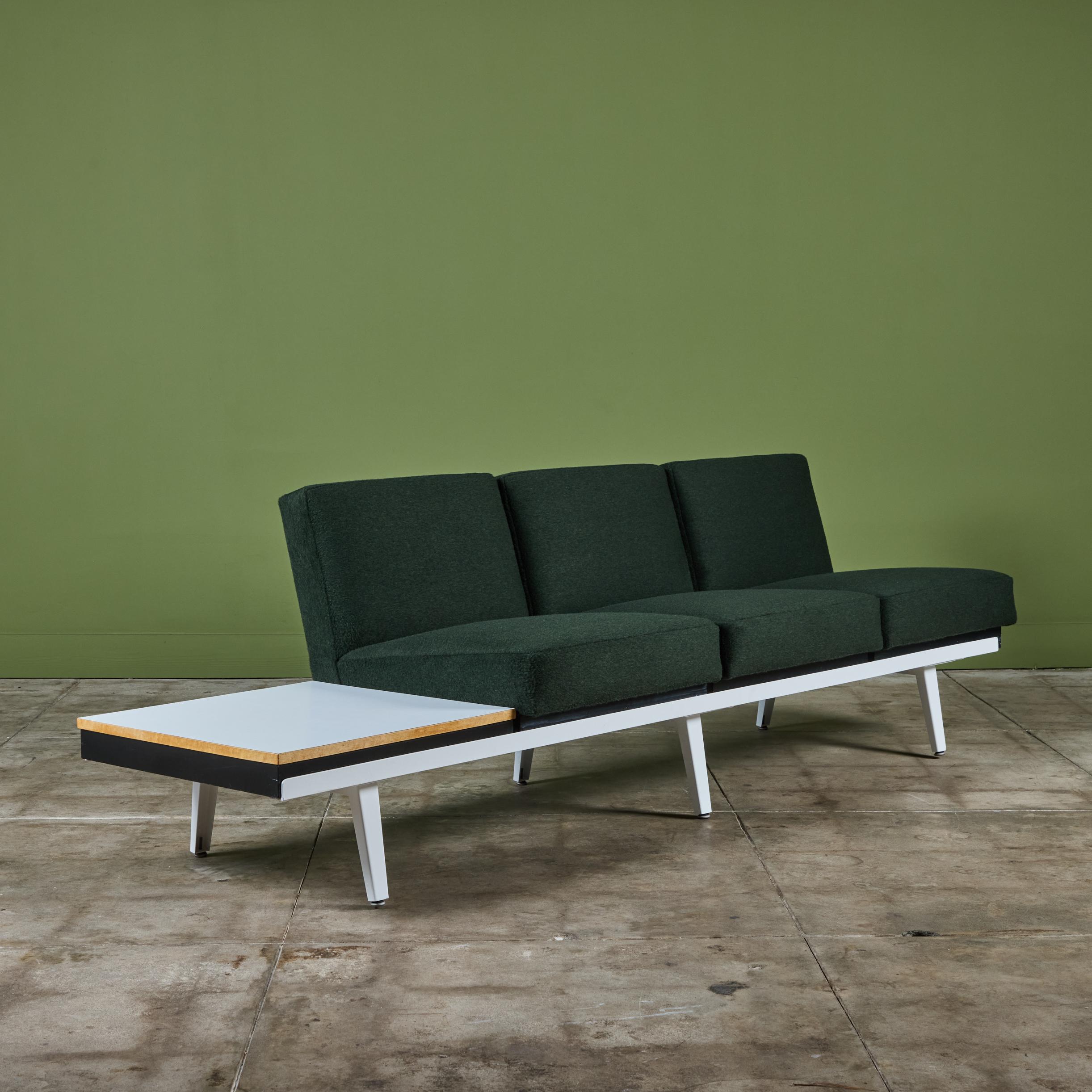 George Nelson para Herman Miller Sofá con estructura de acero Esmaltado en venta