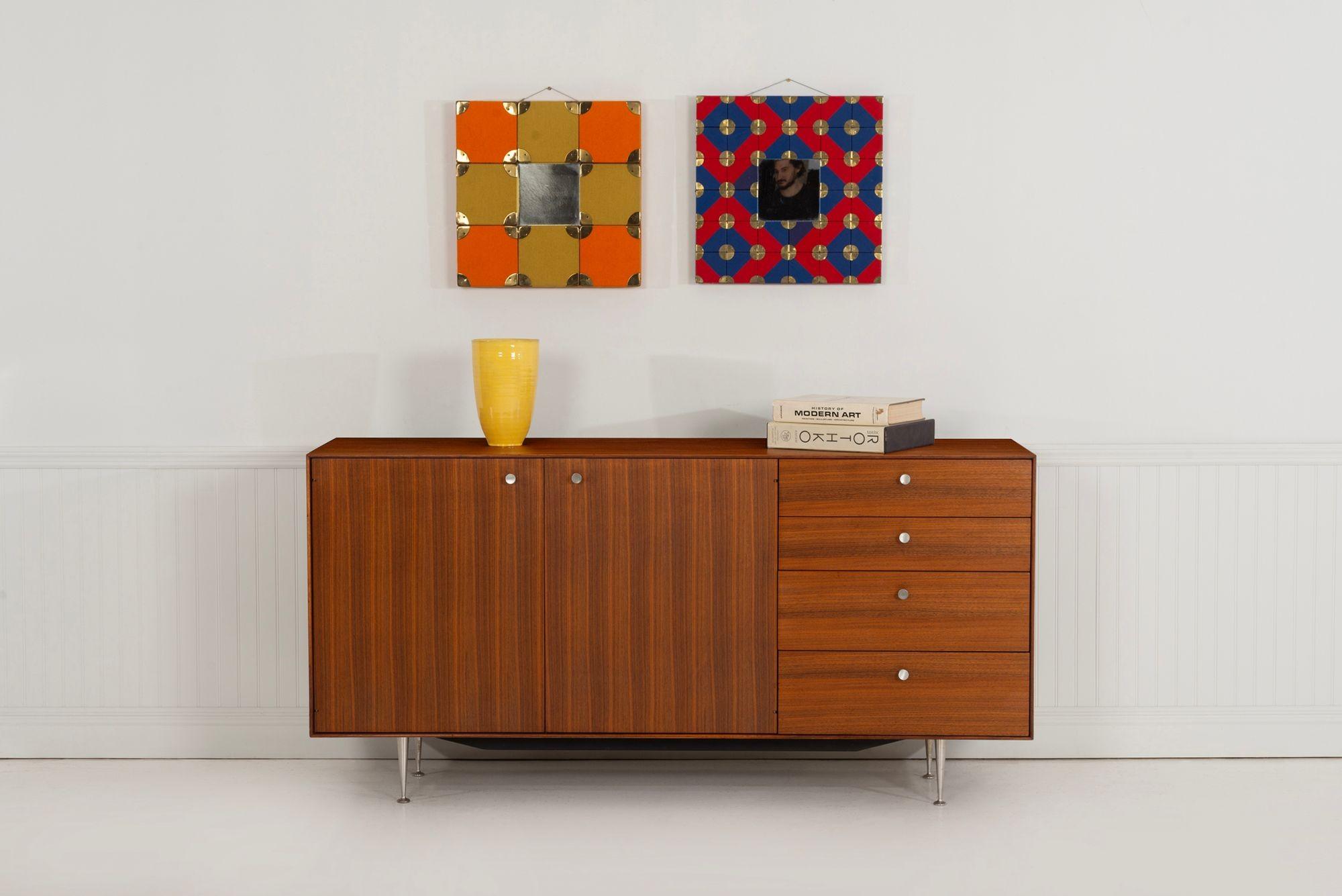 George Nelson for Herman Miller Thin Edge Credenza, Model 5724, 1957 For Sale 6