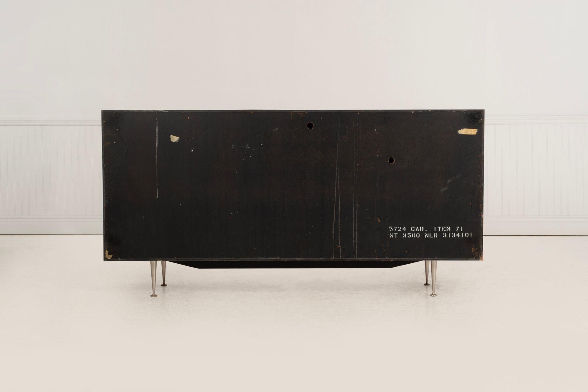George Nelson for Herman Miller Thin Edge Credenza, Model 5724, 1957 For Sale 8