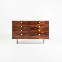 George Nelson for Herman Miller Thin Edge Rosewood  8 Drawer Dresser