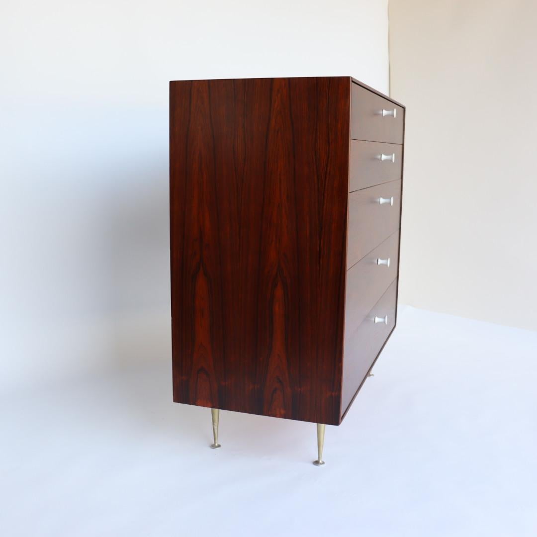 Mid-Century Modern George Nelson for Herman Miller Thin Edge Tall Dresser
