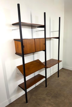 George Nelson for Herman Miller Two-Bay Omni Wall Unit System
