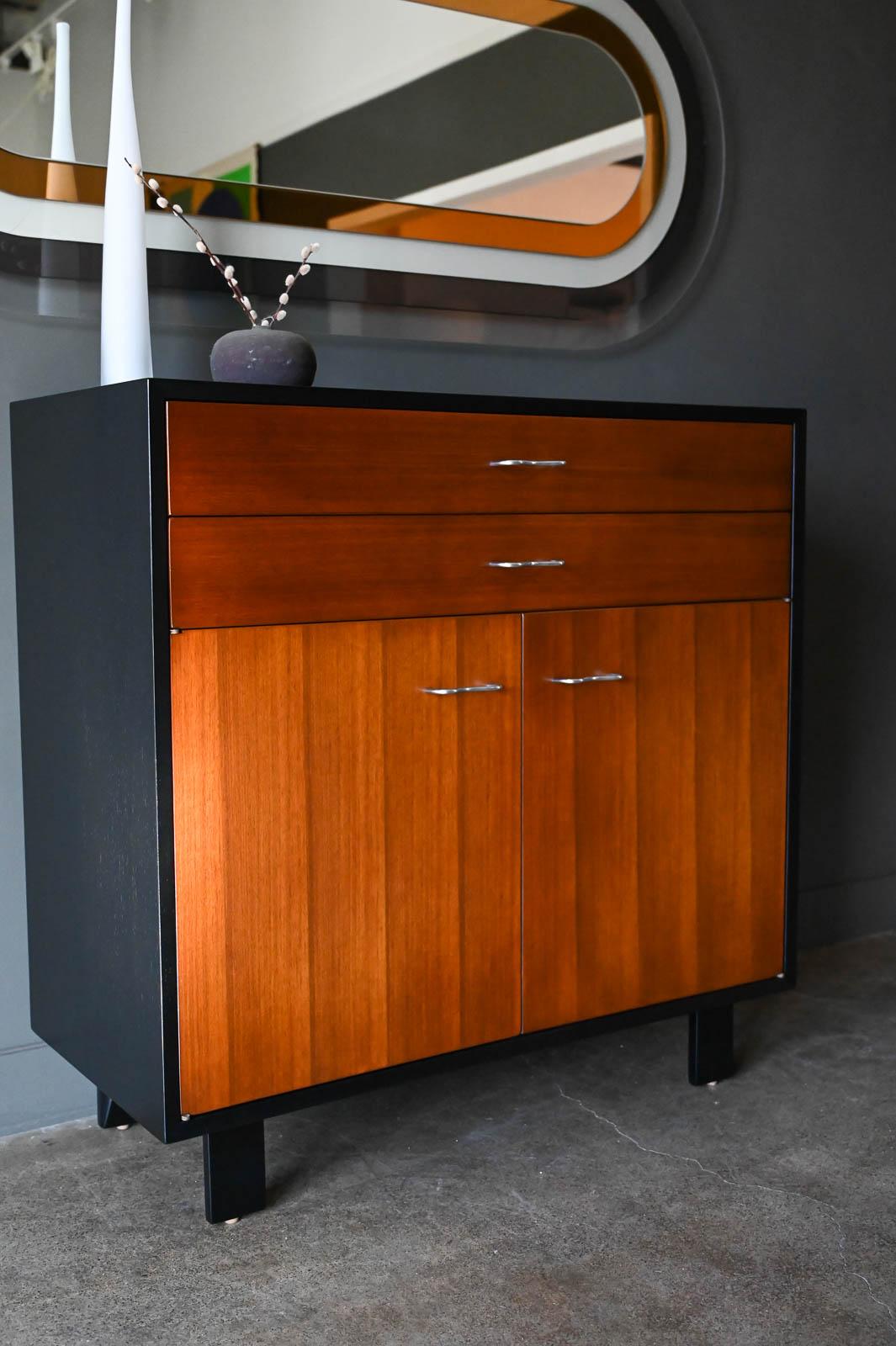 Mid-Century Modern George Nelson for Herman Miller Two Tone Cabinet, ca. 1950